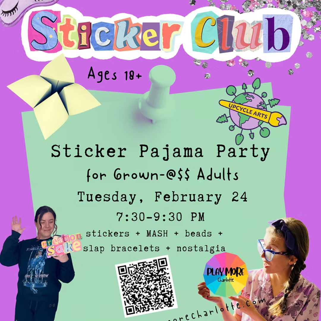 Sticker Pajama Party (for Grown-A$$ adults)