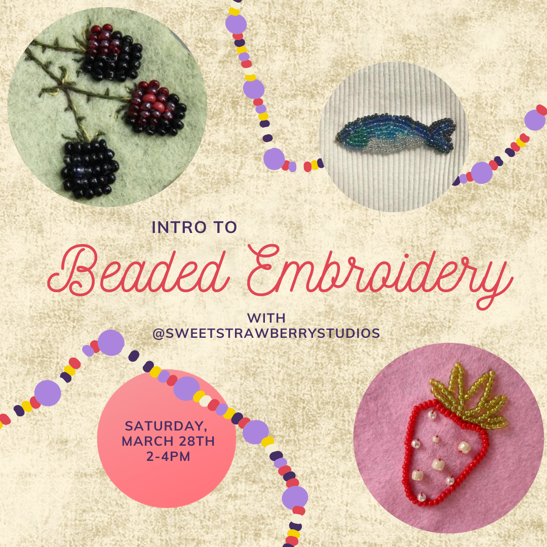Intro To Beaded Embroidery