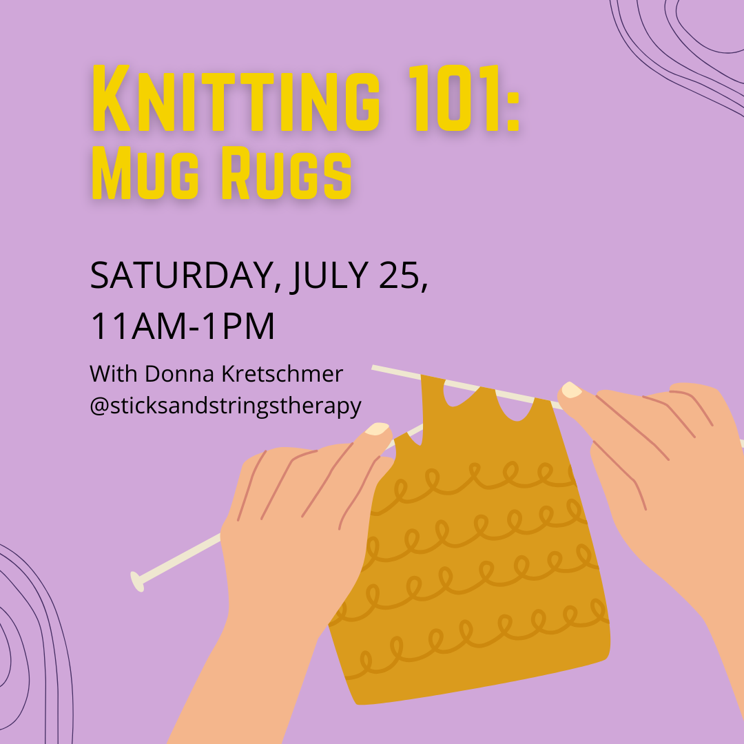 Knitting 101: Mug Rugs