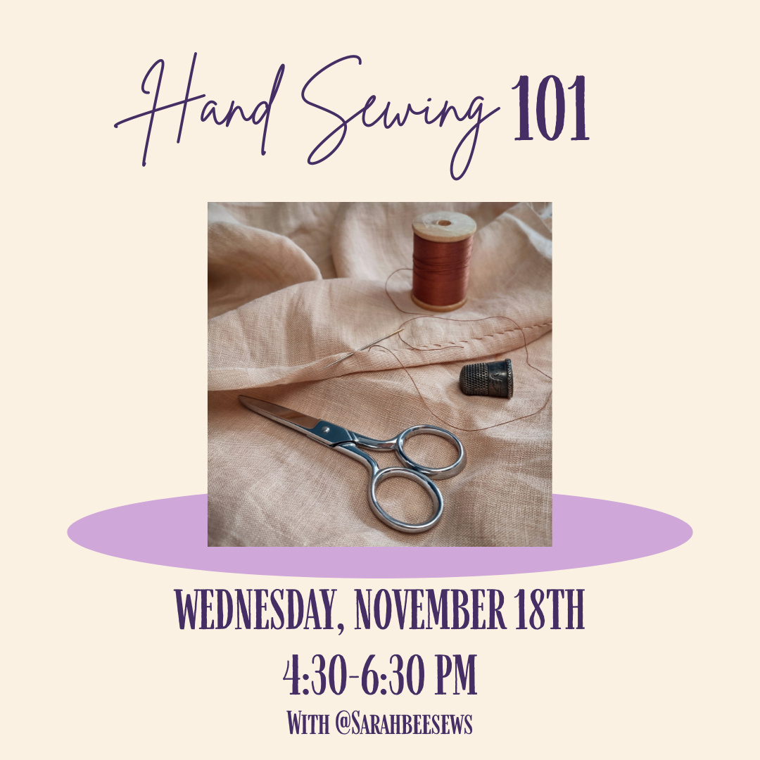 Hand Sewing 101