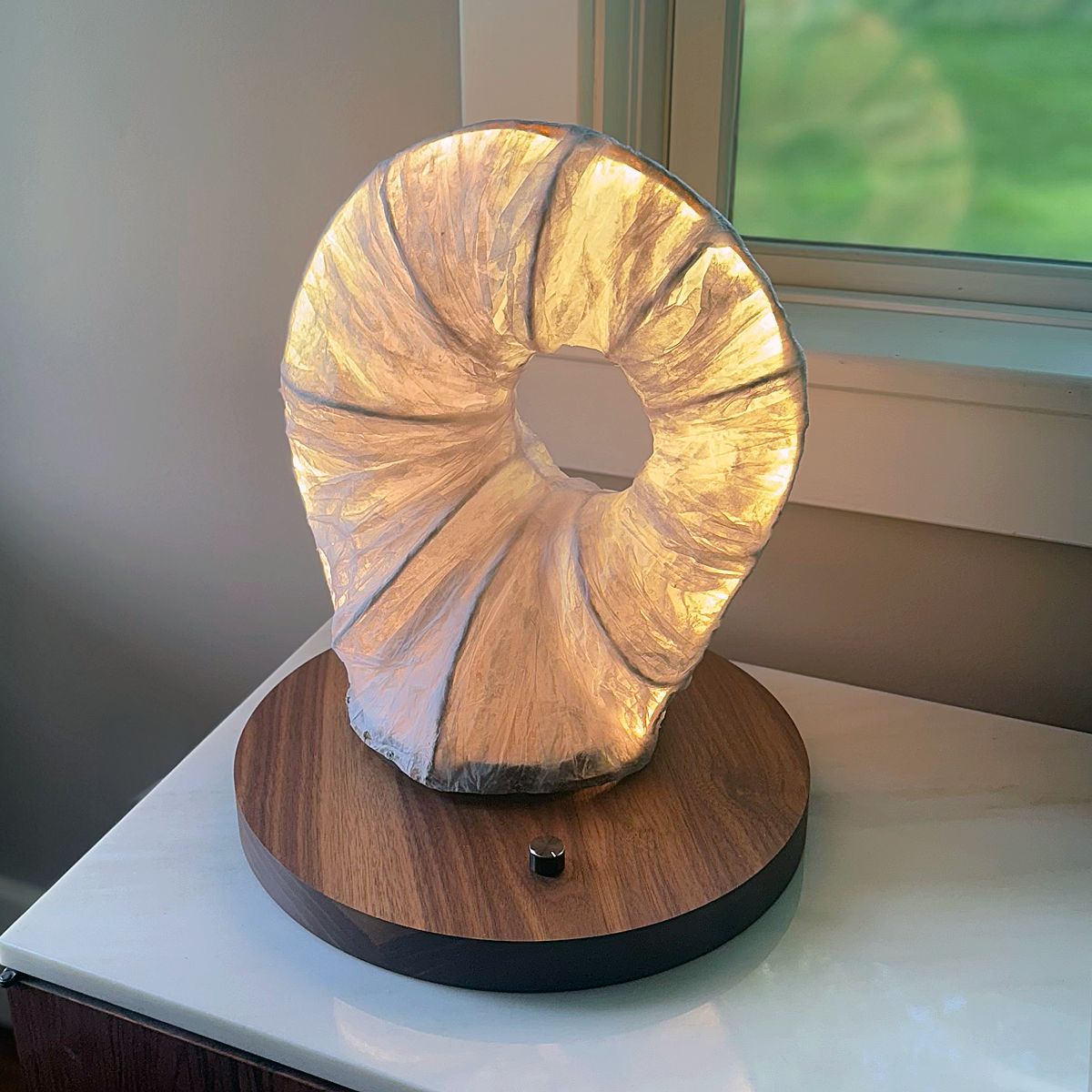 lamp shade designed in collaboration with Zella/Hague Furniture (available for purchase on their website)