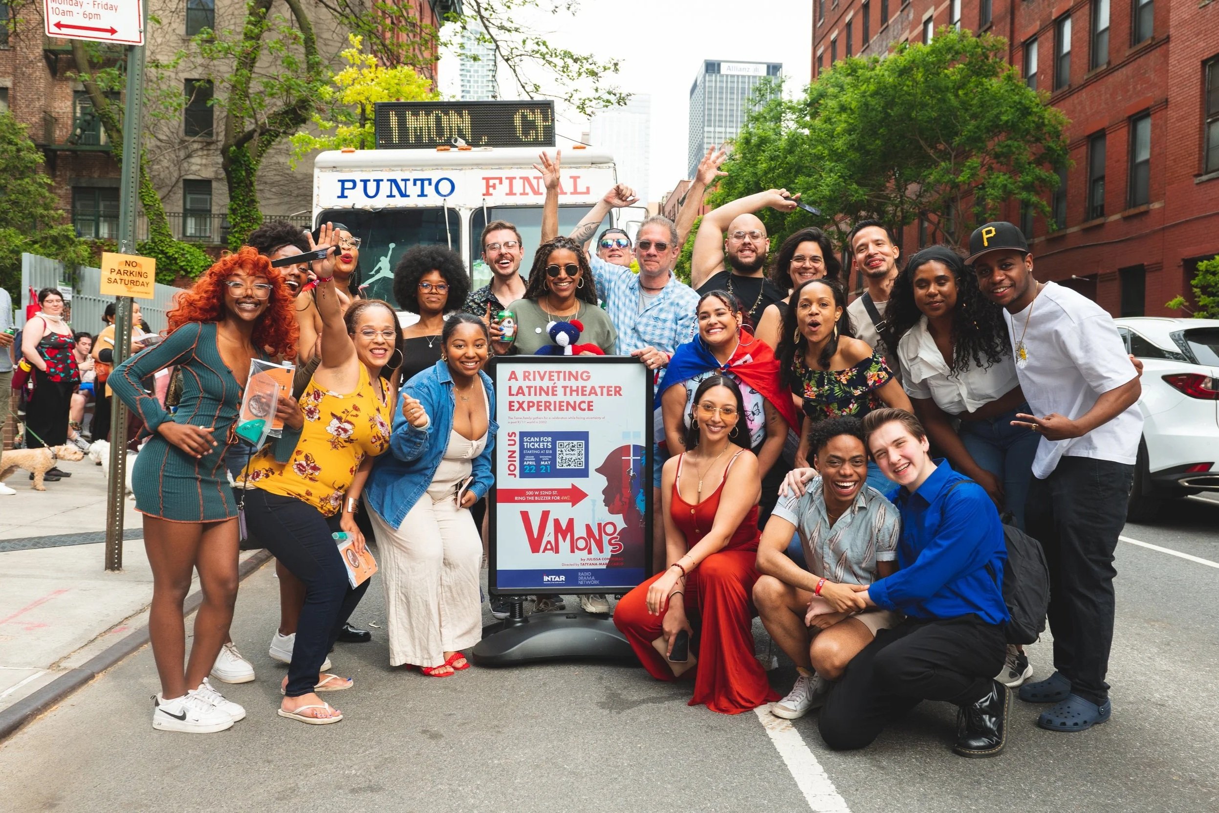 INTAR block party in hells kitchen