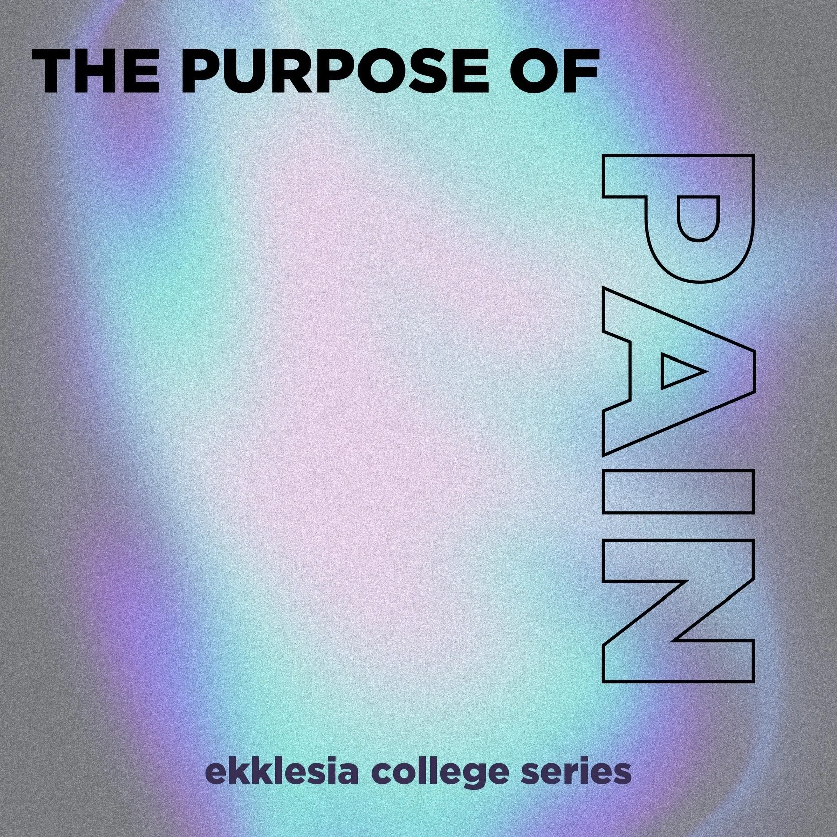 The Purpose of Pain Part #1