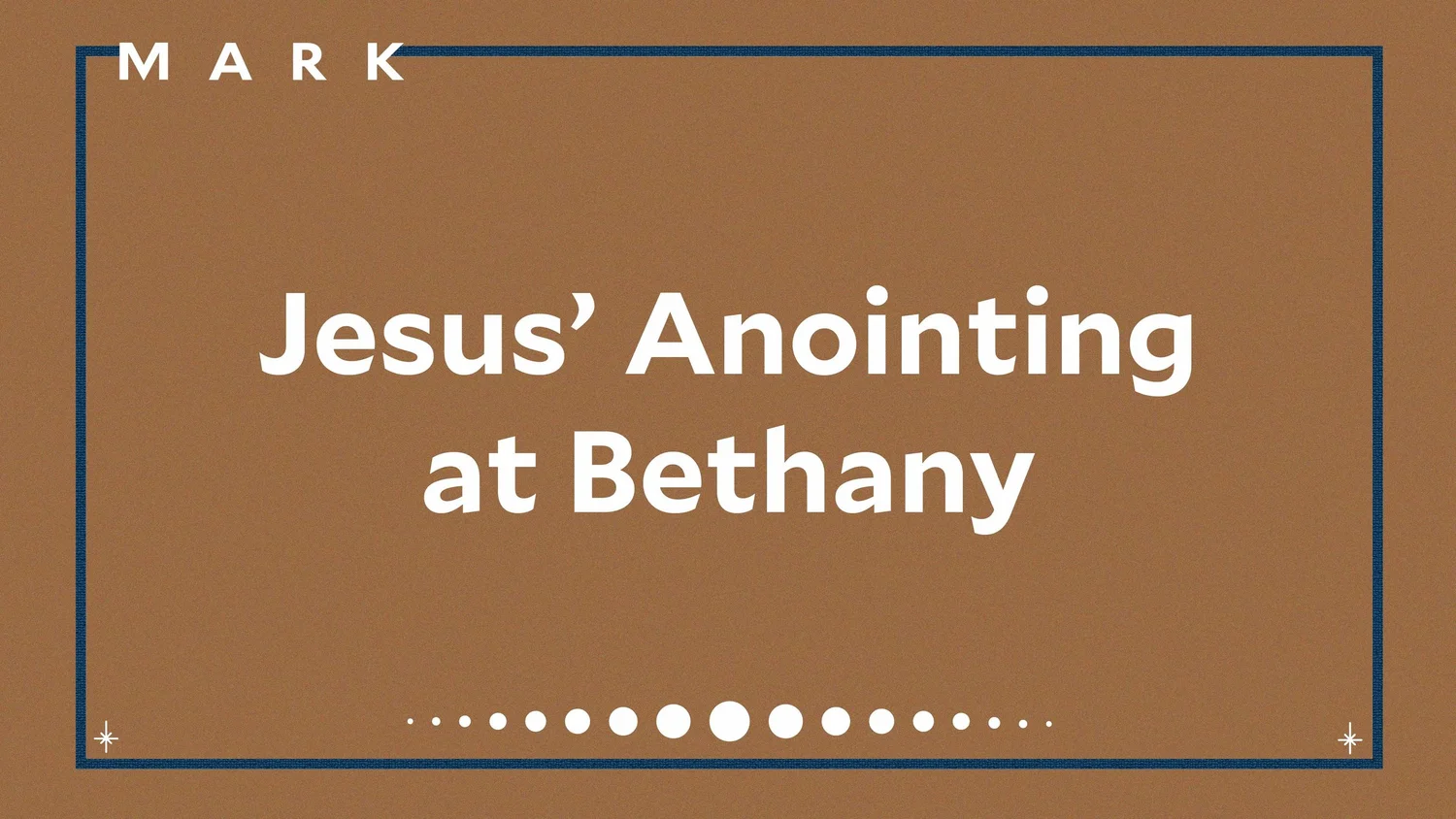 Jesus’ Anointing at Bethany episode artwork
