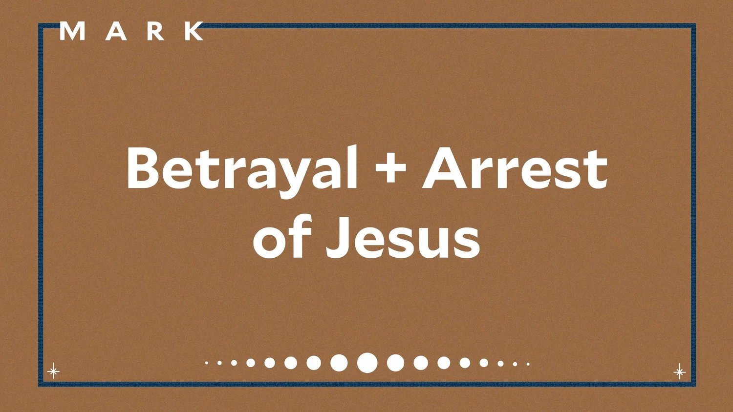Betrayal + Arrest of Jesus episode artwork