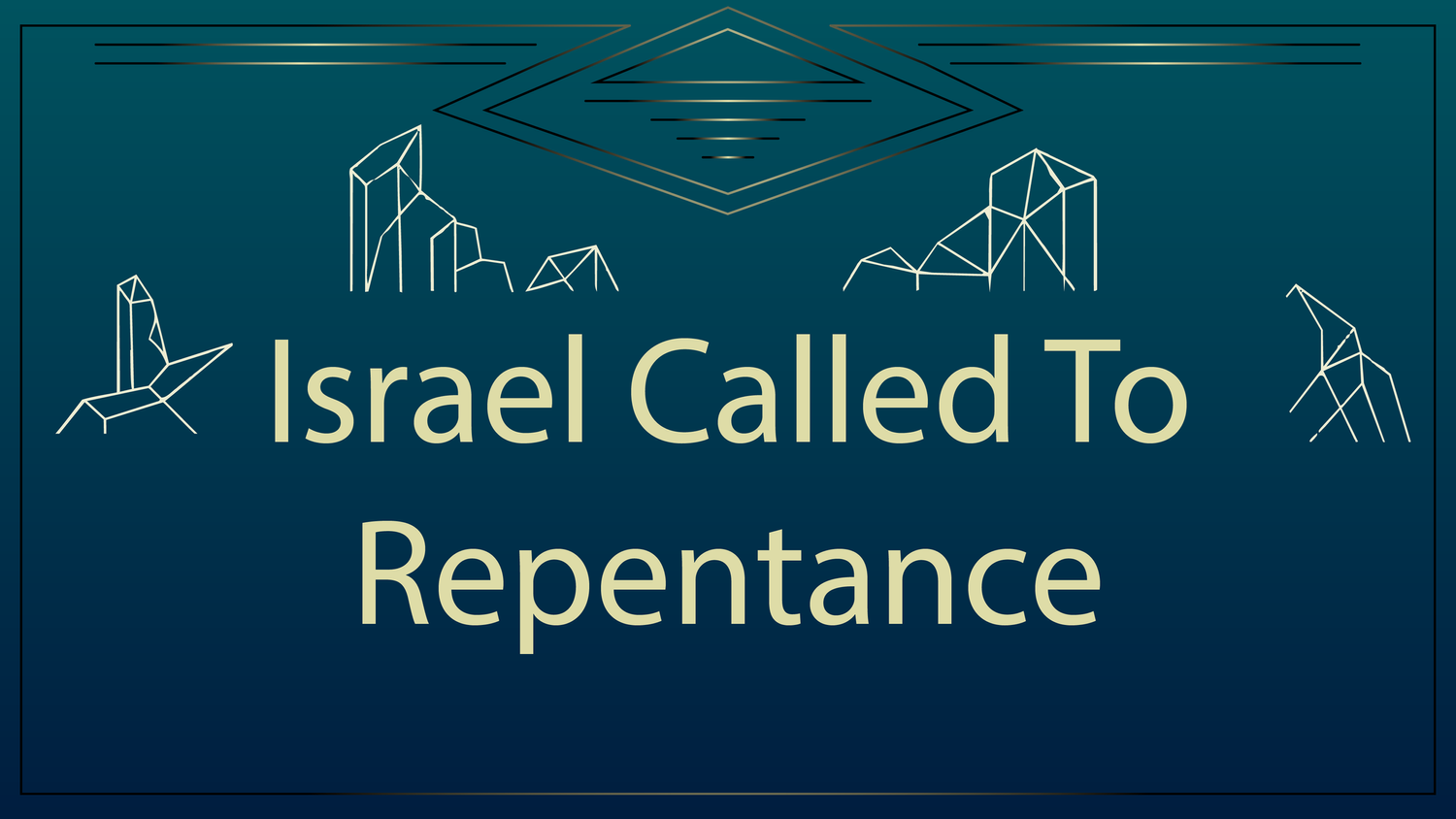Israel Called To Repentance episode artwork