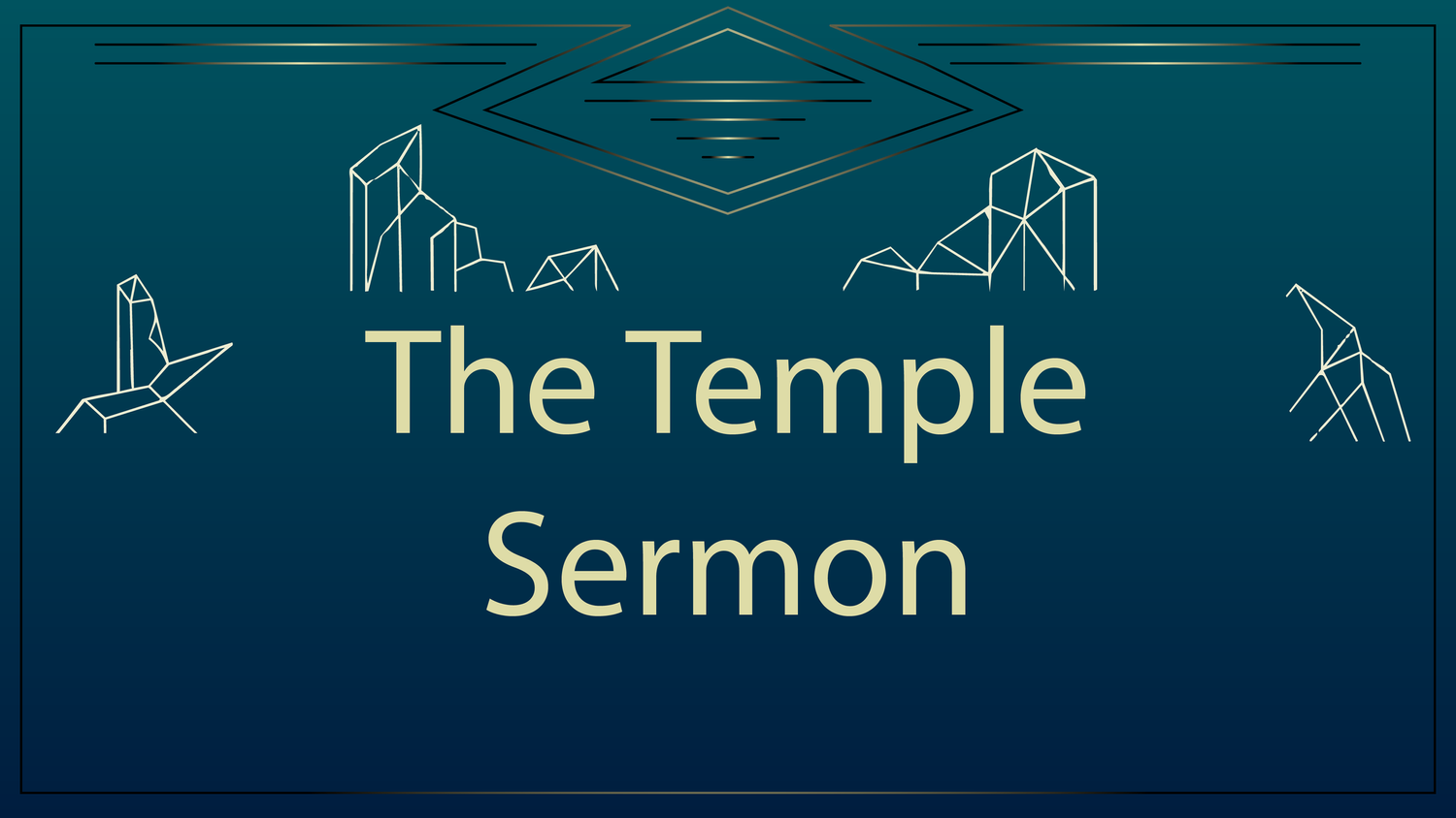 The Temple Sermon episode artwork
