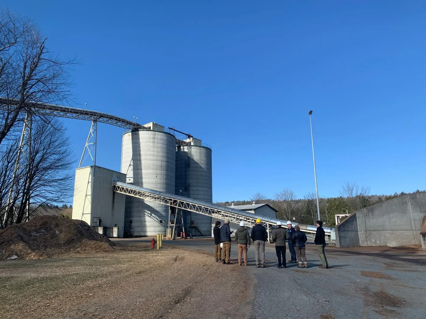 Awesome day touring and learning about the Kingdom&rsquo;s own Rygate Power Plant!

This wood-fired biomass facility turns what would otherwise be unused wood into energy, powering about 3% of Vermont&rsquo;s electricity. Beyond the energy, it&rsquo;