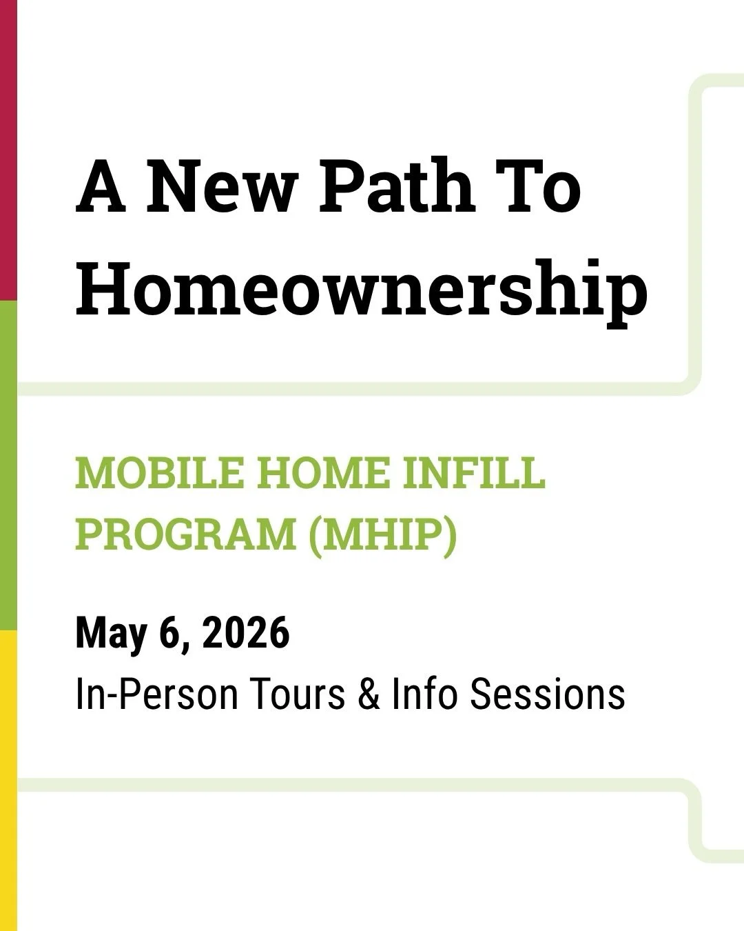 📣 Up to 40 NEW homes in the NEK!

Looking for an affordable path to homeownership? The Mobile Home Infill Program (MHIP) is opening doors, bringing high-efficiency, high-quality homes to communities across the Northeast Kingdom.

Join the NEK Collab