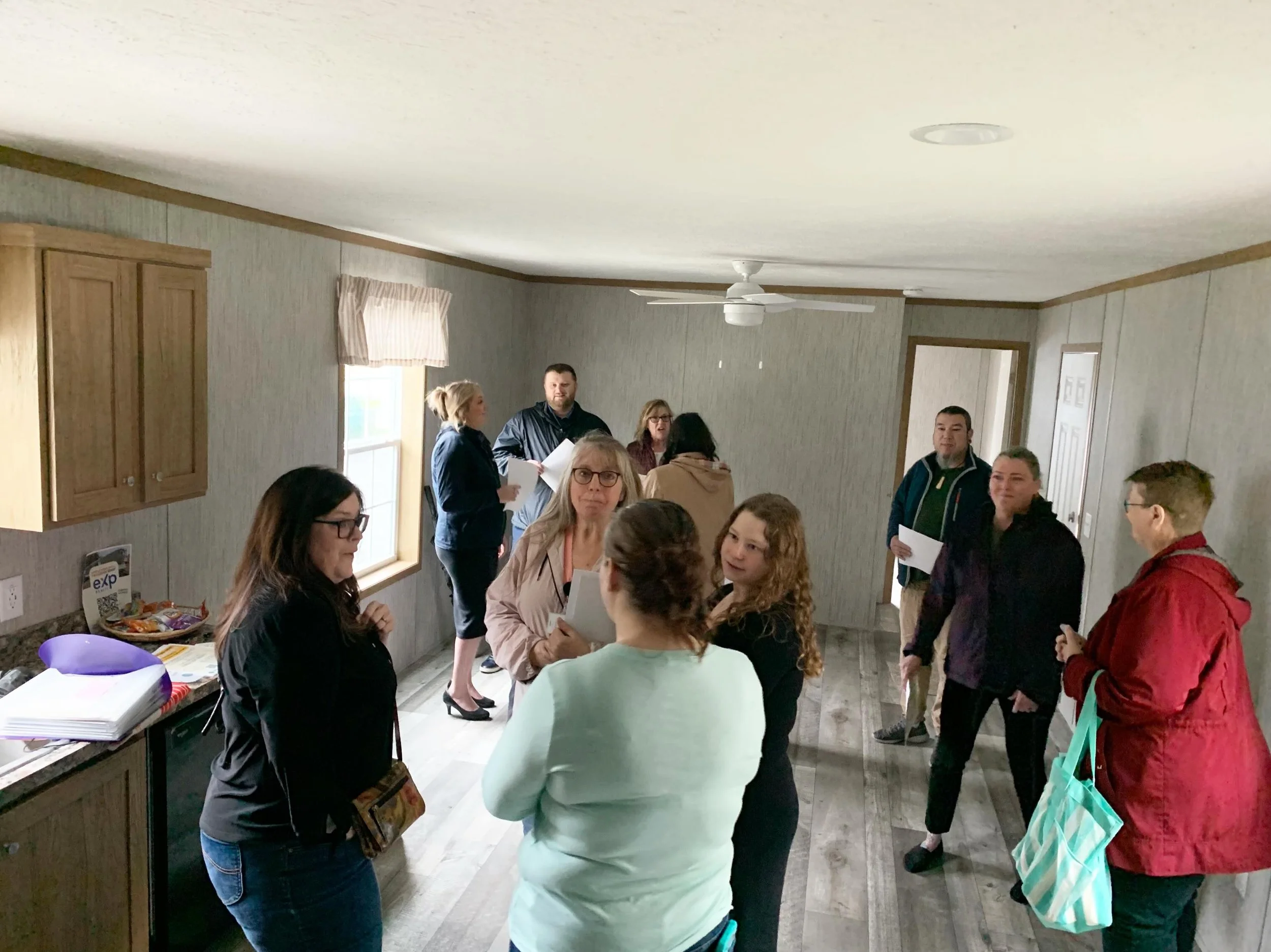 What an incredible day exploring new pathways to affordable homeownership throughout @vermonts_northeast_kingdom!

A huge THANK YOU to everyone who attended the Mobile Home Infill Program (MHIP) Tours! The 50+ prospective homebuyers, community member