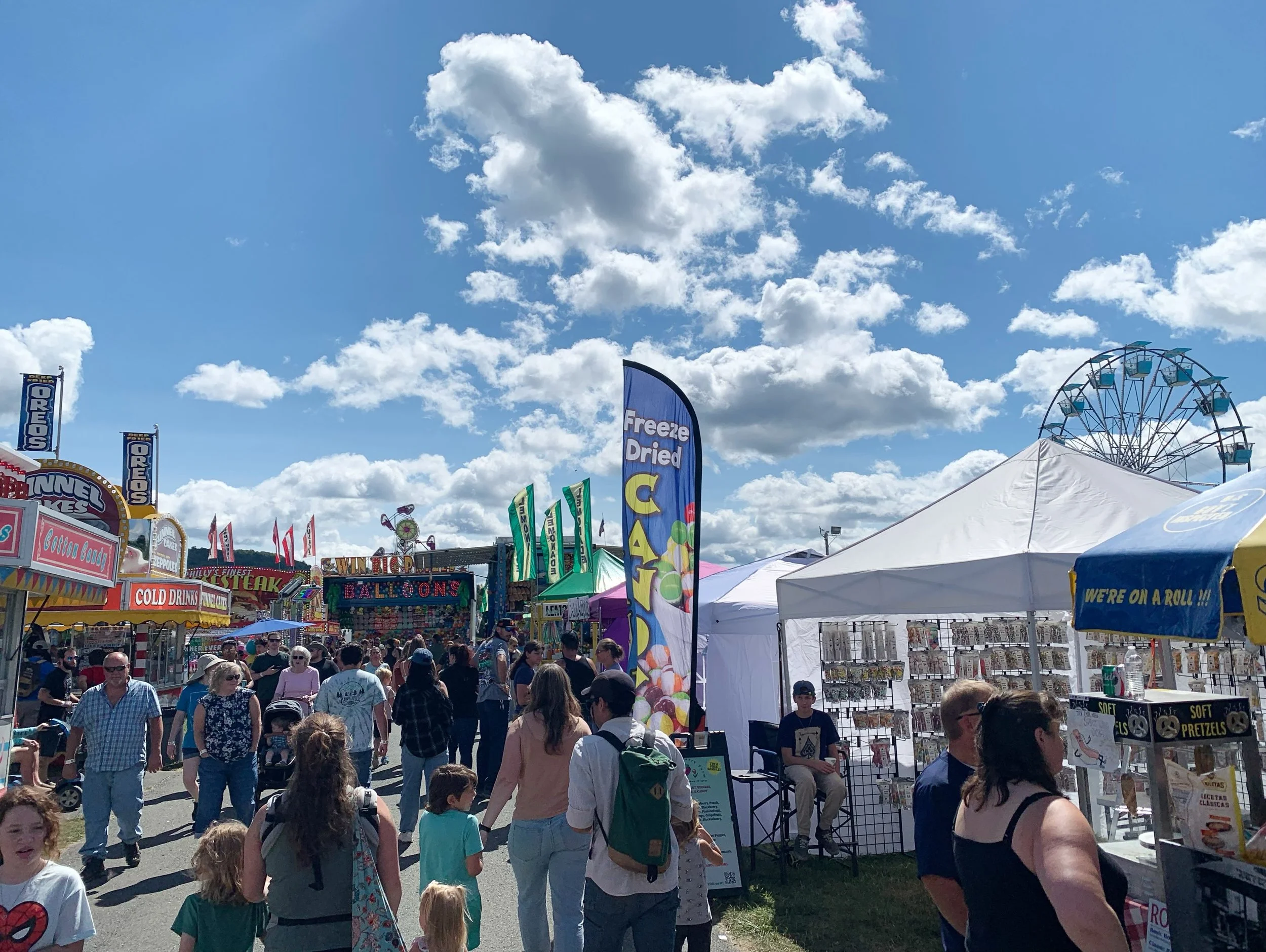 🎡🐖🍦🐄🌽 It&rsquo;s COUNTY FAIR SEASON in @vermonts_northeast_kingdom 

County fairs are so much more than rides, fried dough, and tractor pulls (although we love those, too!). They&rsquo;re an important part of our local economy, history, and comm