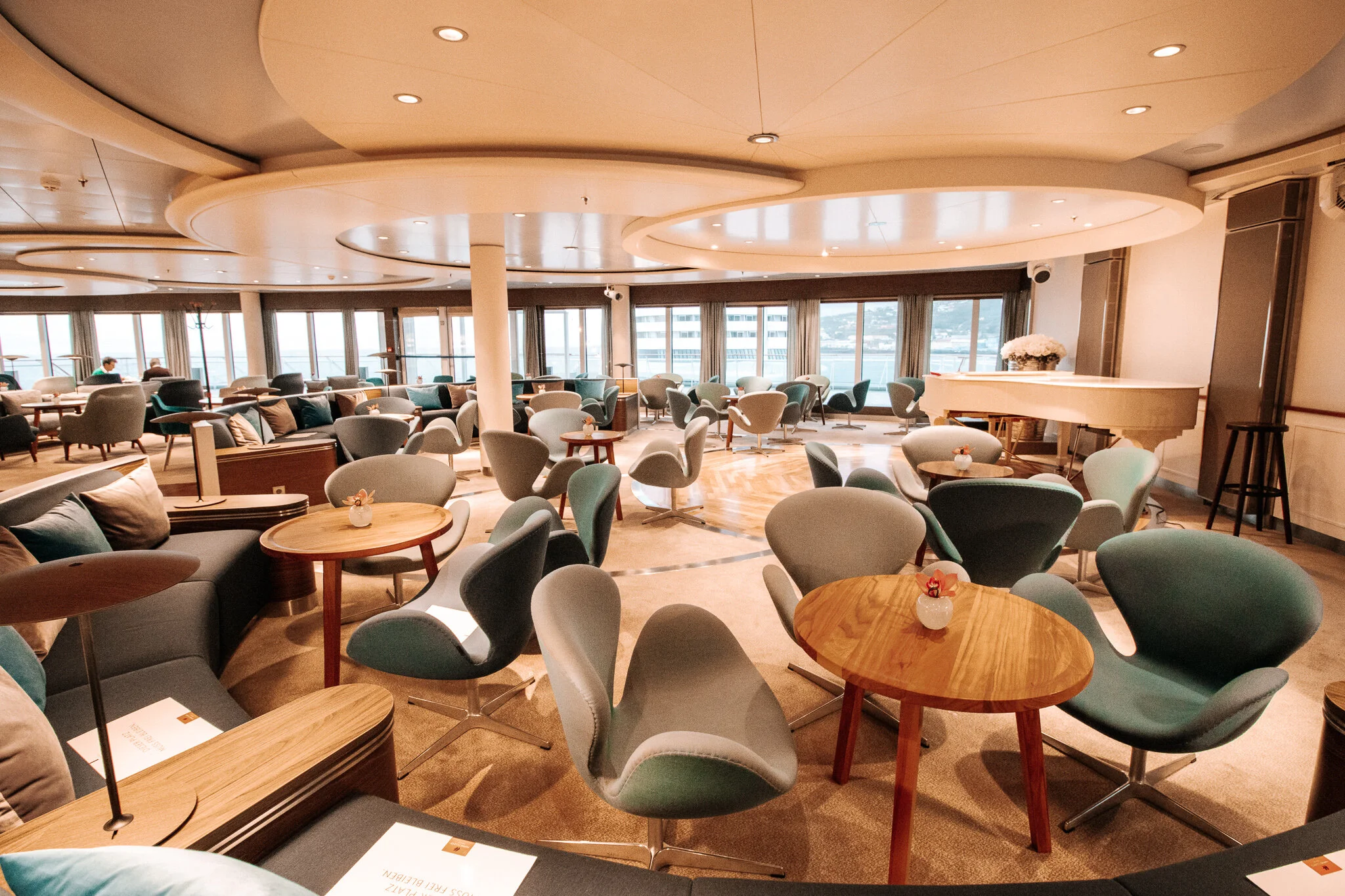 Die Belvedere Lounge erstrahlt in einem neuen, frischen Design