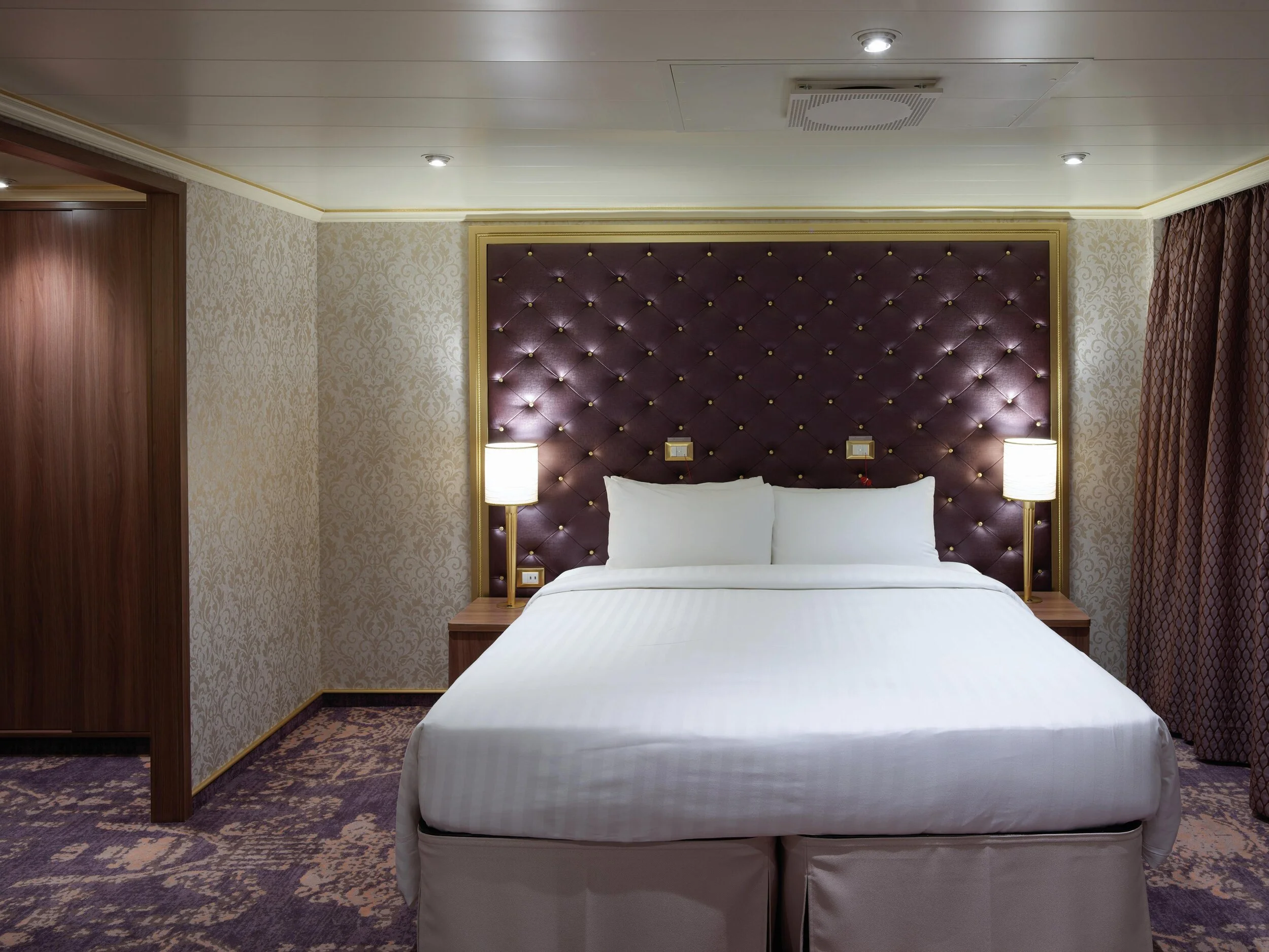 Das Beispiel einer Suite auf der Costa Firenze