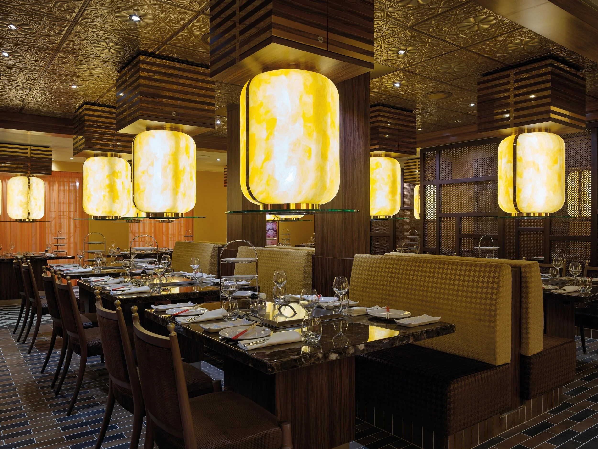 Das HotPot Restaurant auf der Costa Firenze