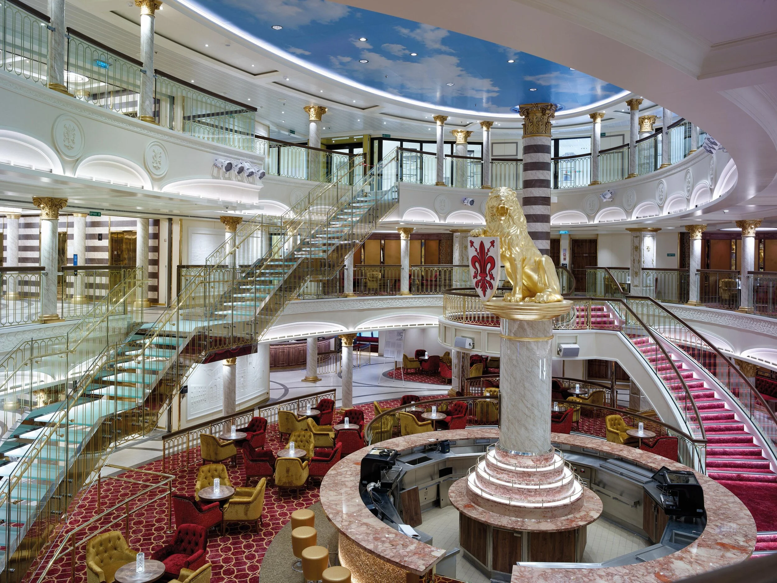 Piazza della Signora ist das Atrium der Costa Firenze