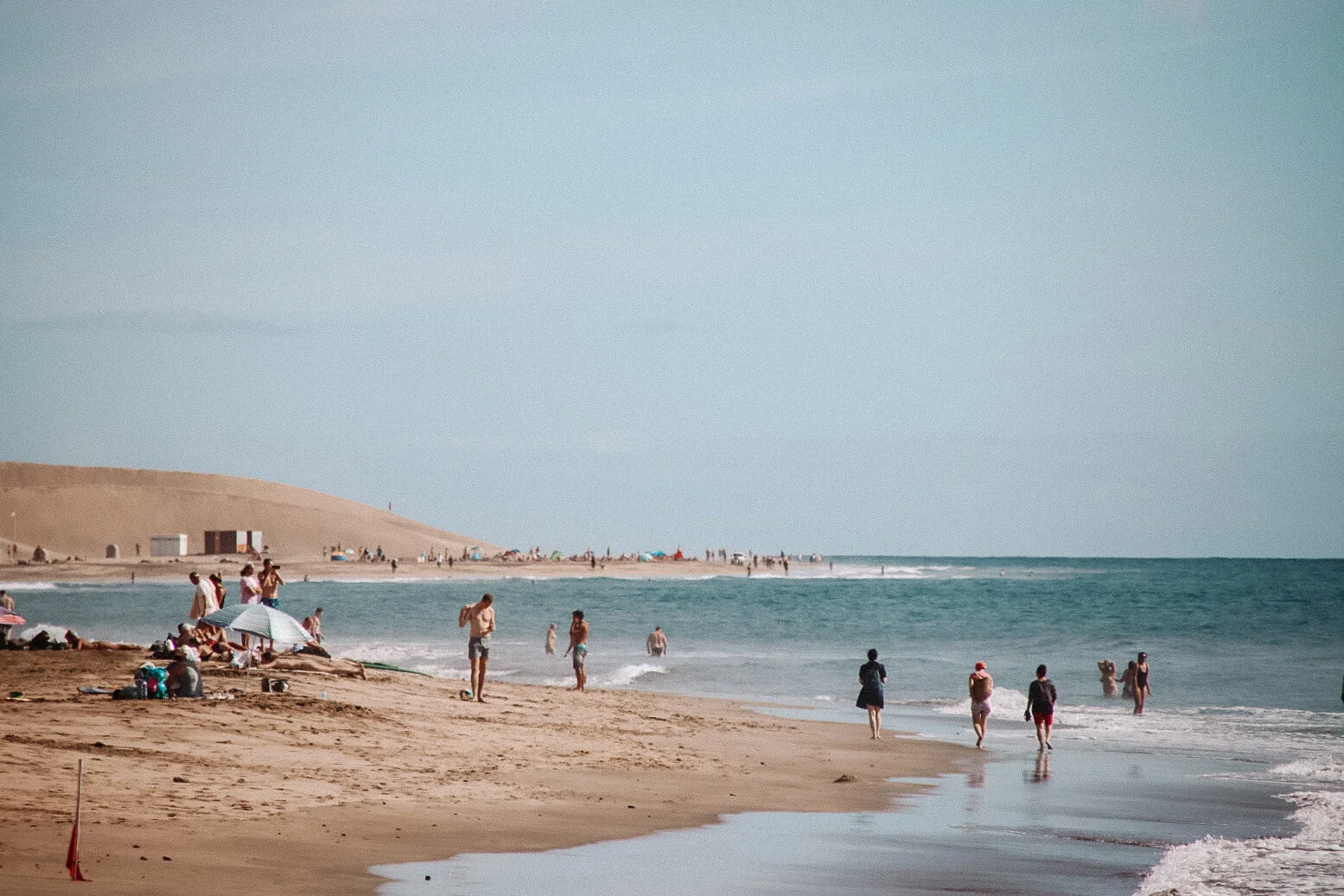 Der Strand von Maspalomas auf Gran Canaria