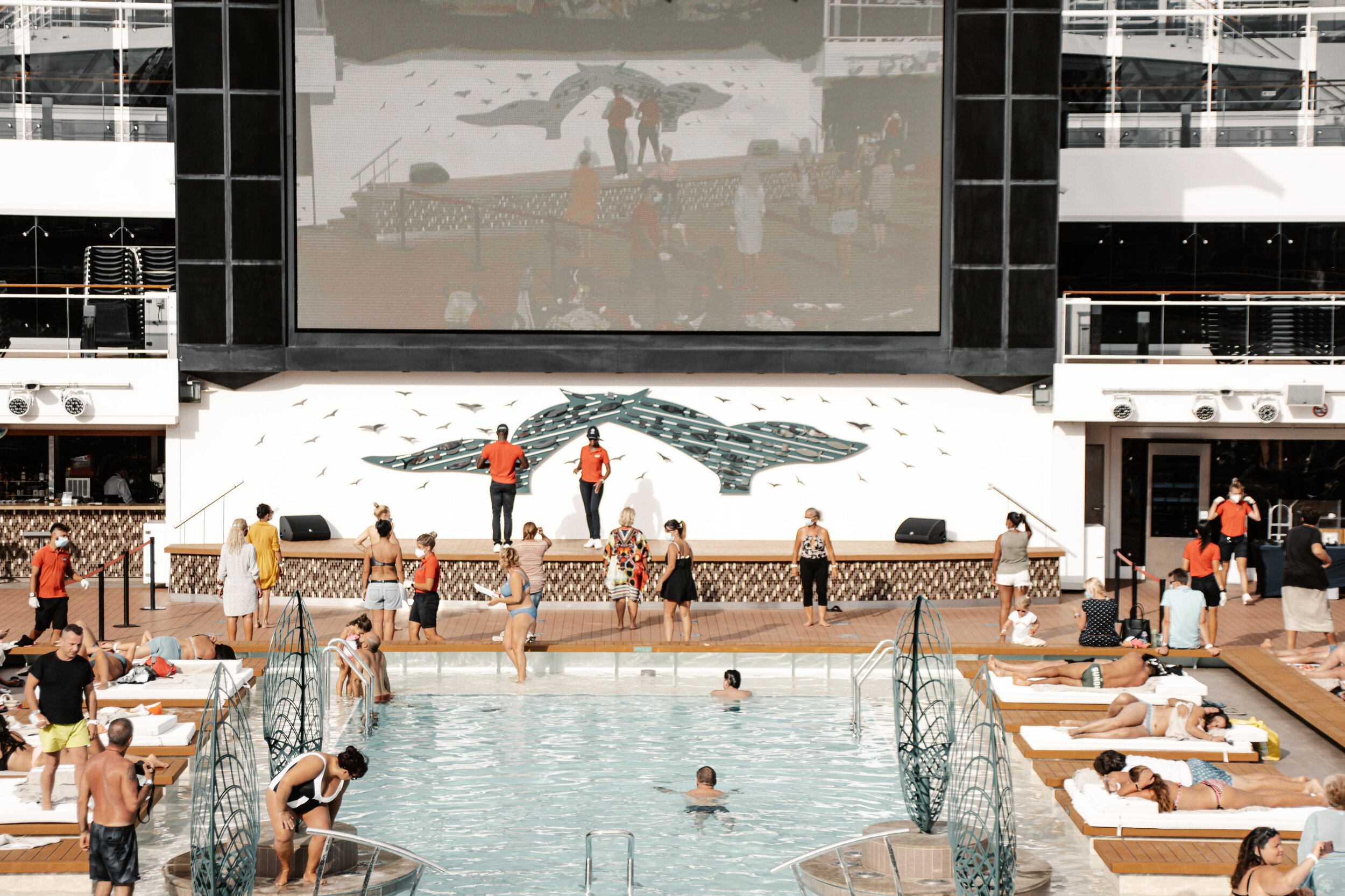 Mit Abstand eine sichere Kreuzfahrt geniessen - es funktioniert!