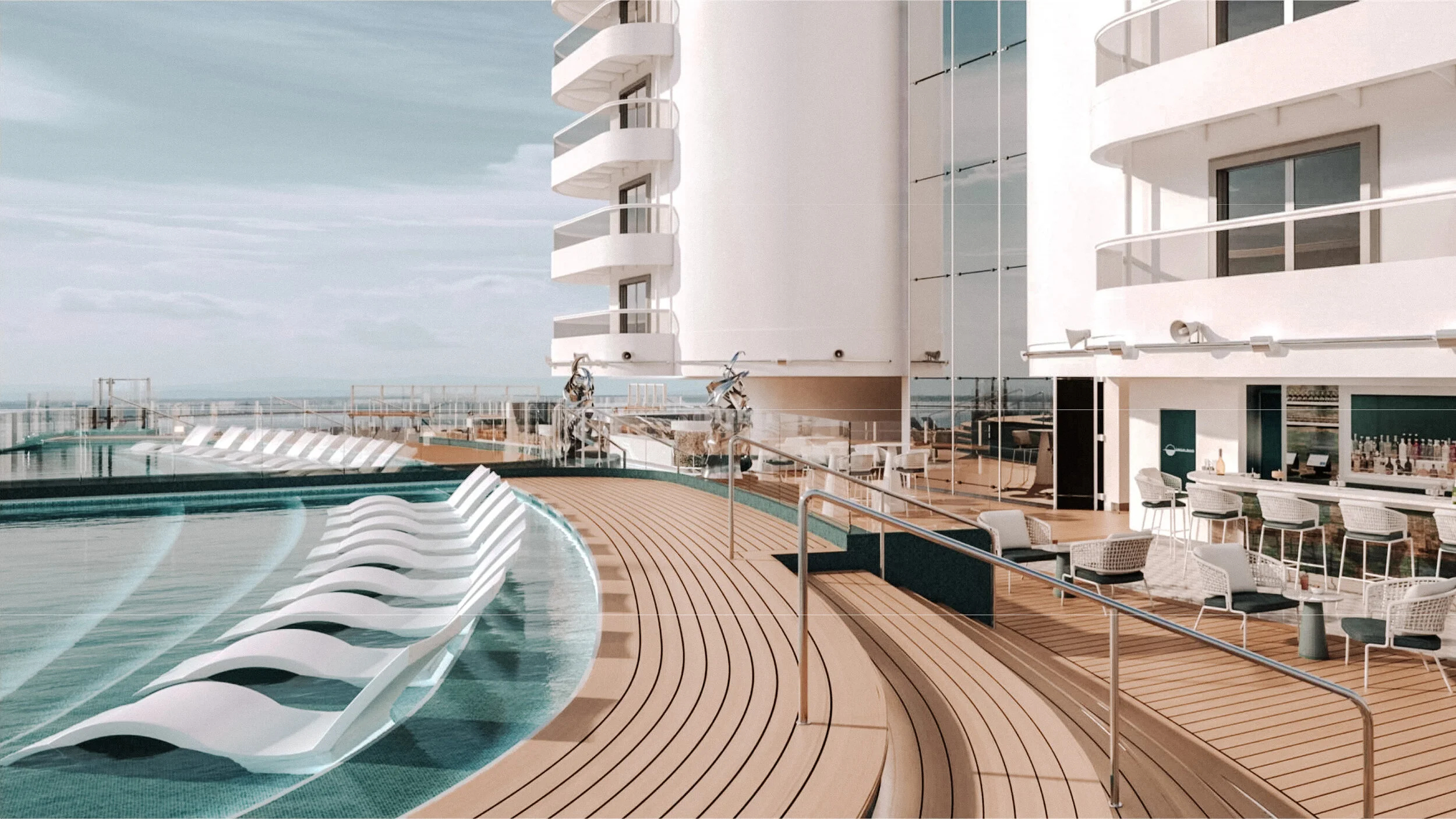 Die MSC Seashore, das neue Flaggschiff der Schweizer Reederei MSC Cruises.