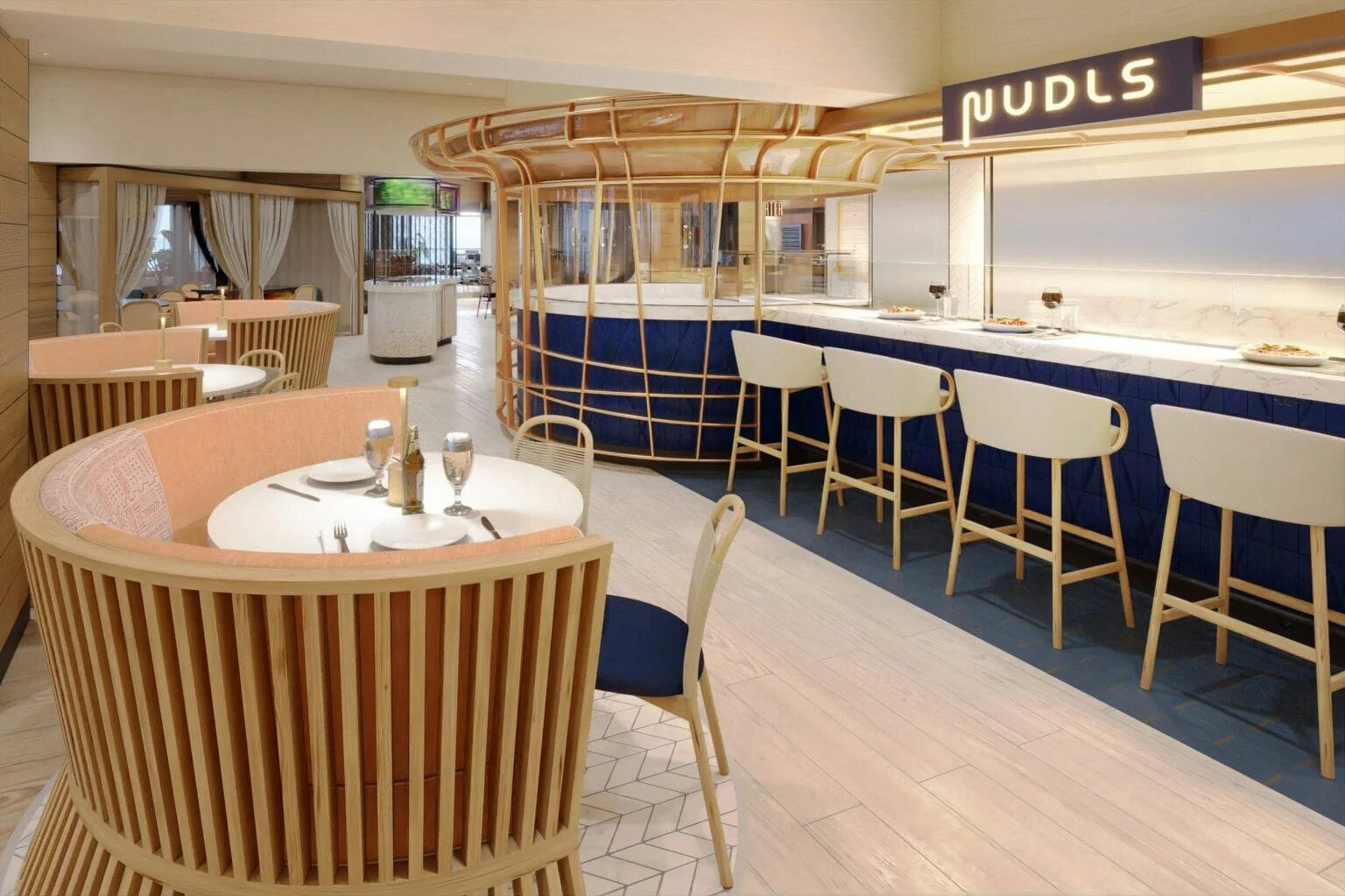  Nudelgerichte aus aller Welt im Nudls ©Norwegian Cruise Line 