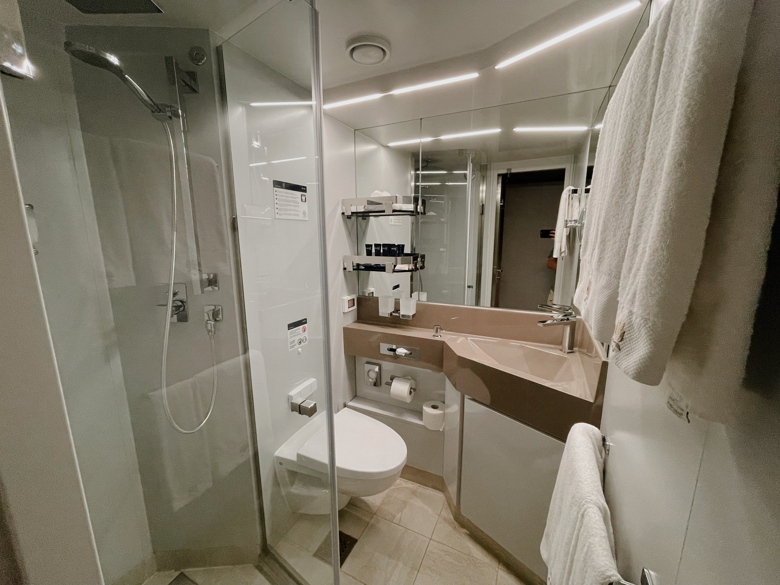 Yacht Club Innen Suite an Bord der MSC Seaside.