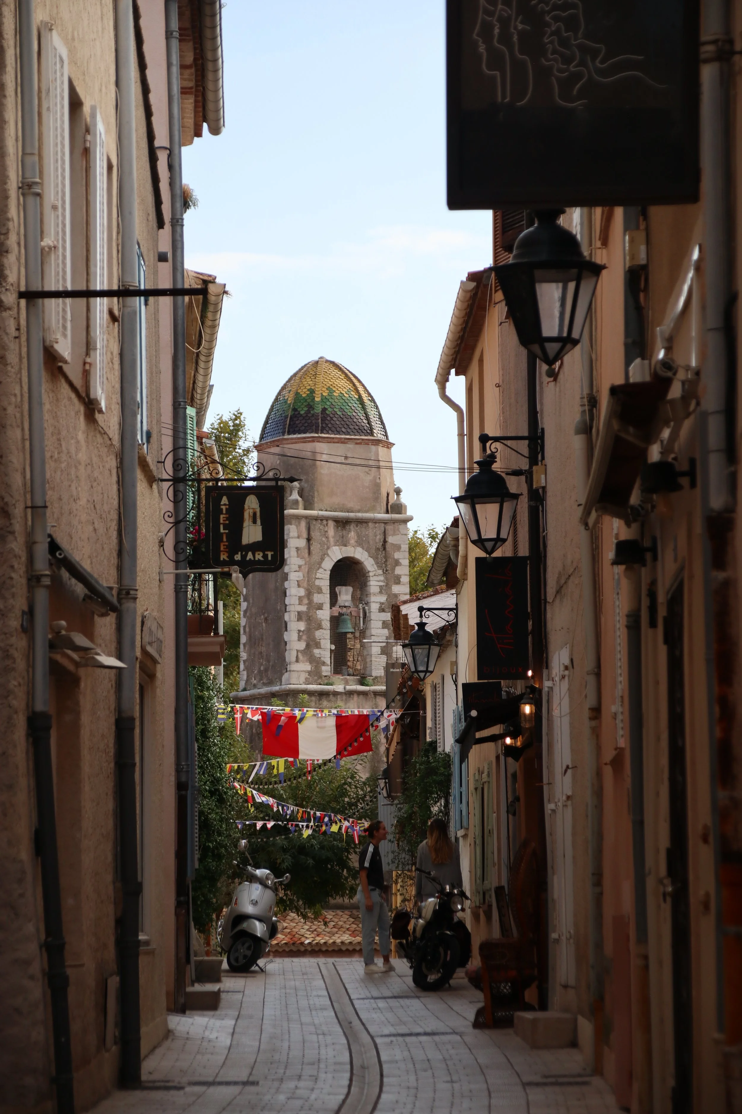 Durch die Gassen von St. Tropez