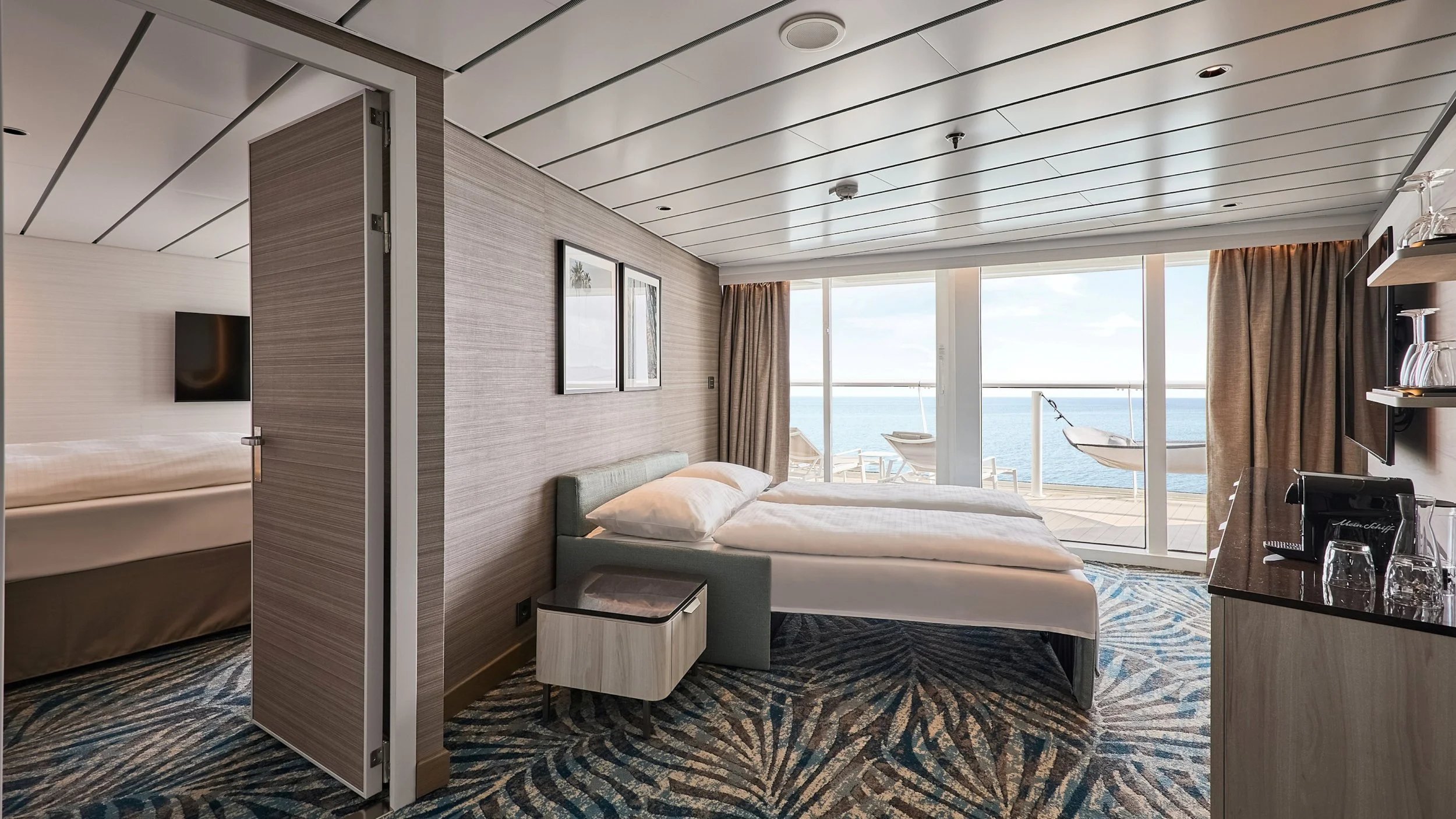 Die Fernweh Suite an Bord von Mein Schiff Relax