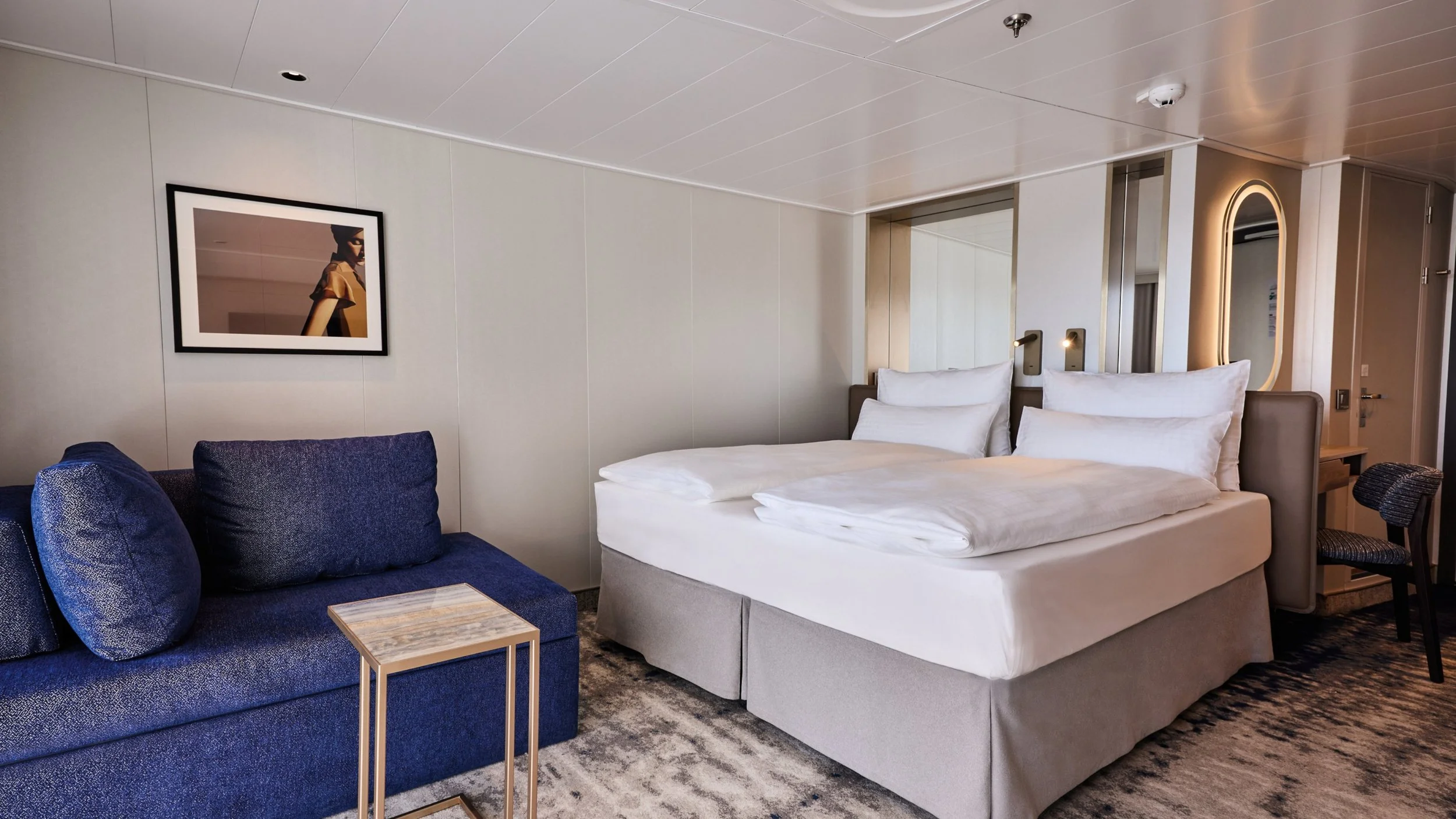 Eine Junior Suite auf der Mein Schiff Relax