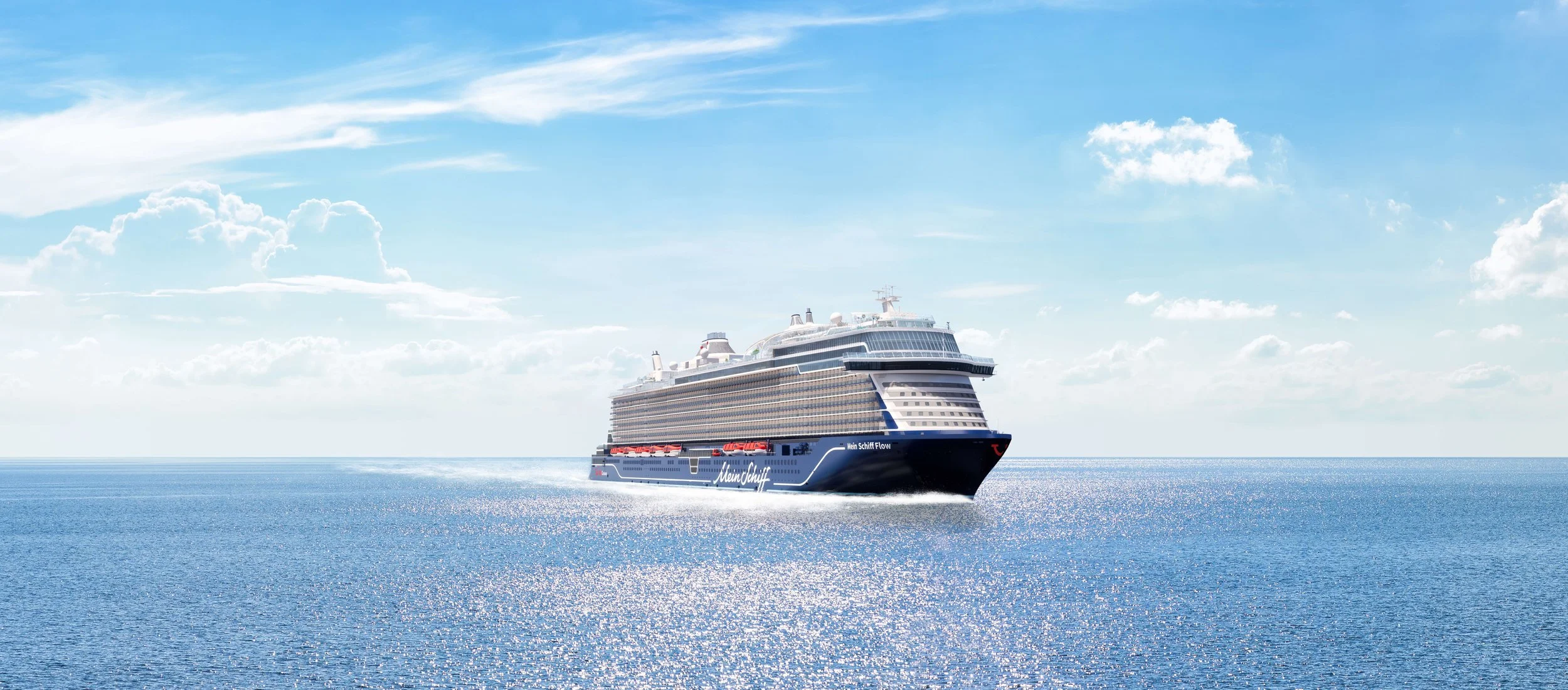 Die Mein Schiff Flow bietet zwei Willkommensreisen im Juni 2026