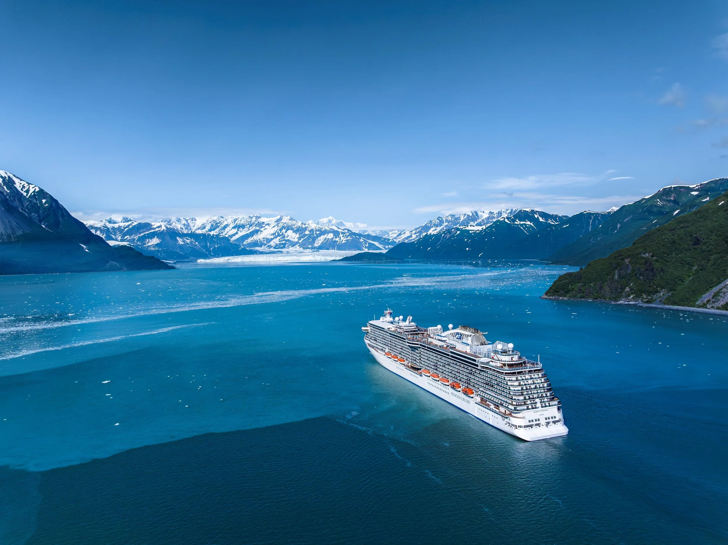 Princess Cruises gehört zur führenden Reederei in Alaska