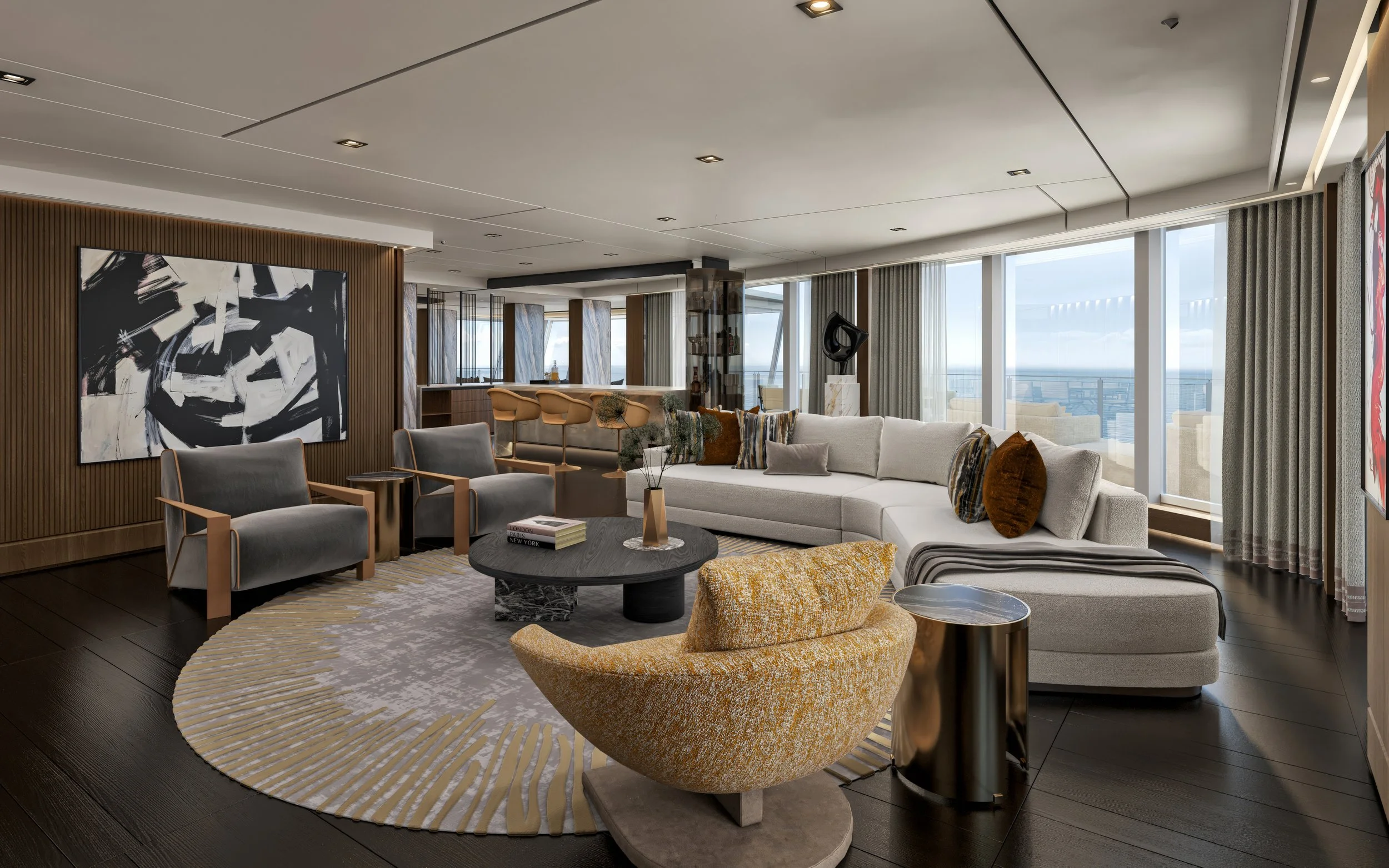 Seven Seas Prestige feierlich zu Wasser gelassen