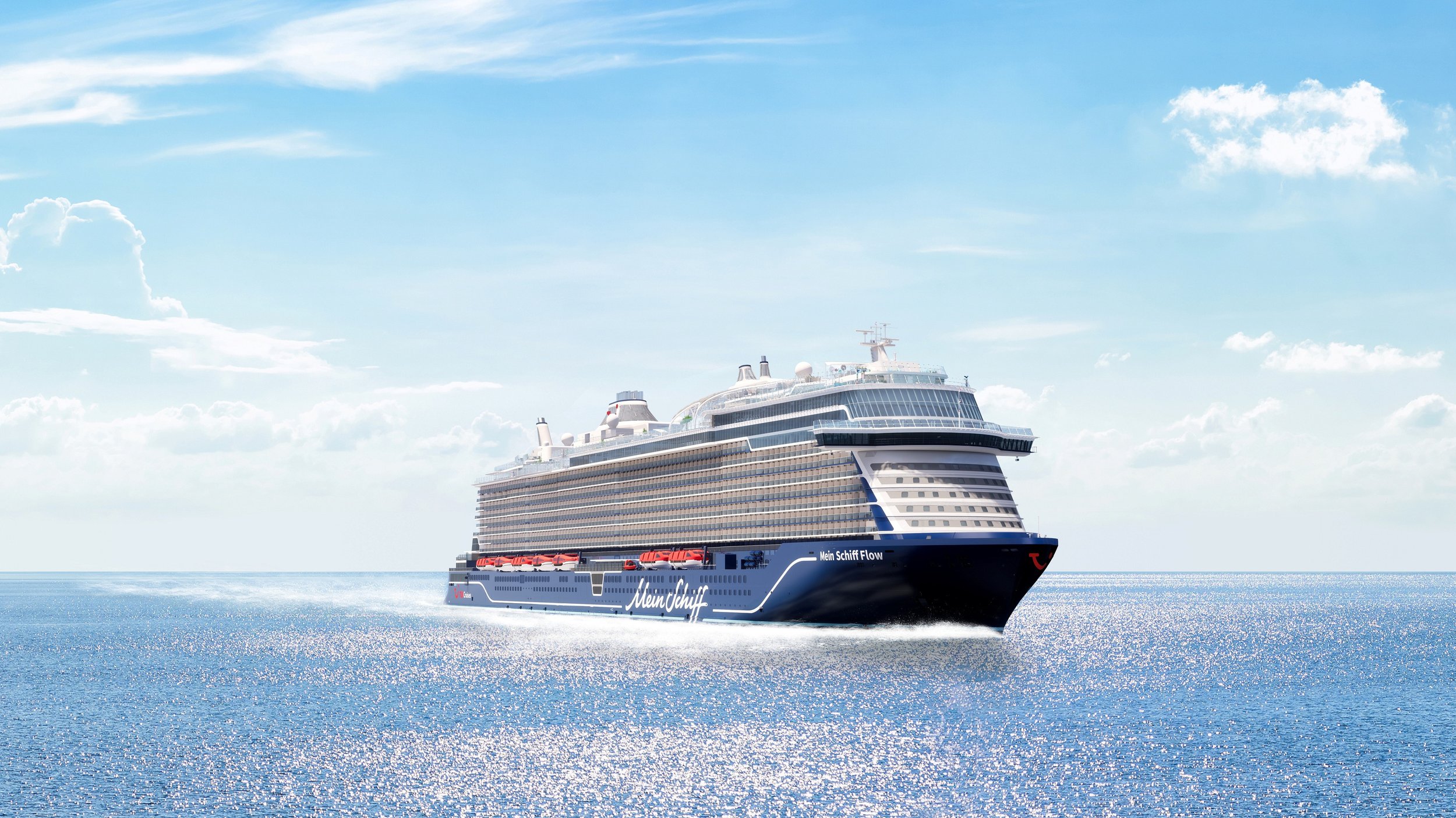 Taufreise der Mein Schiff Flow buchbar
