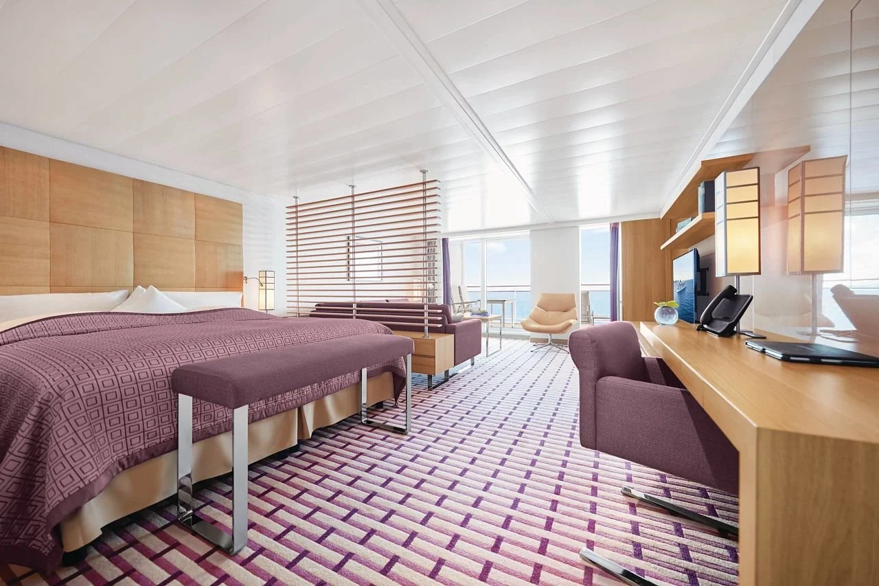 Eine Grand Ocean Suite auf der MS Europa 2