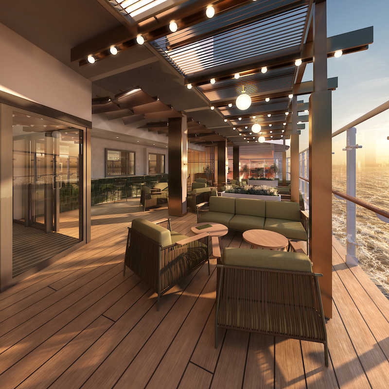 Fünf neue Bar- und Lounge-Konzepte an Bord der MSC World Asia