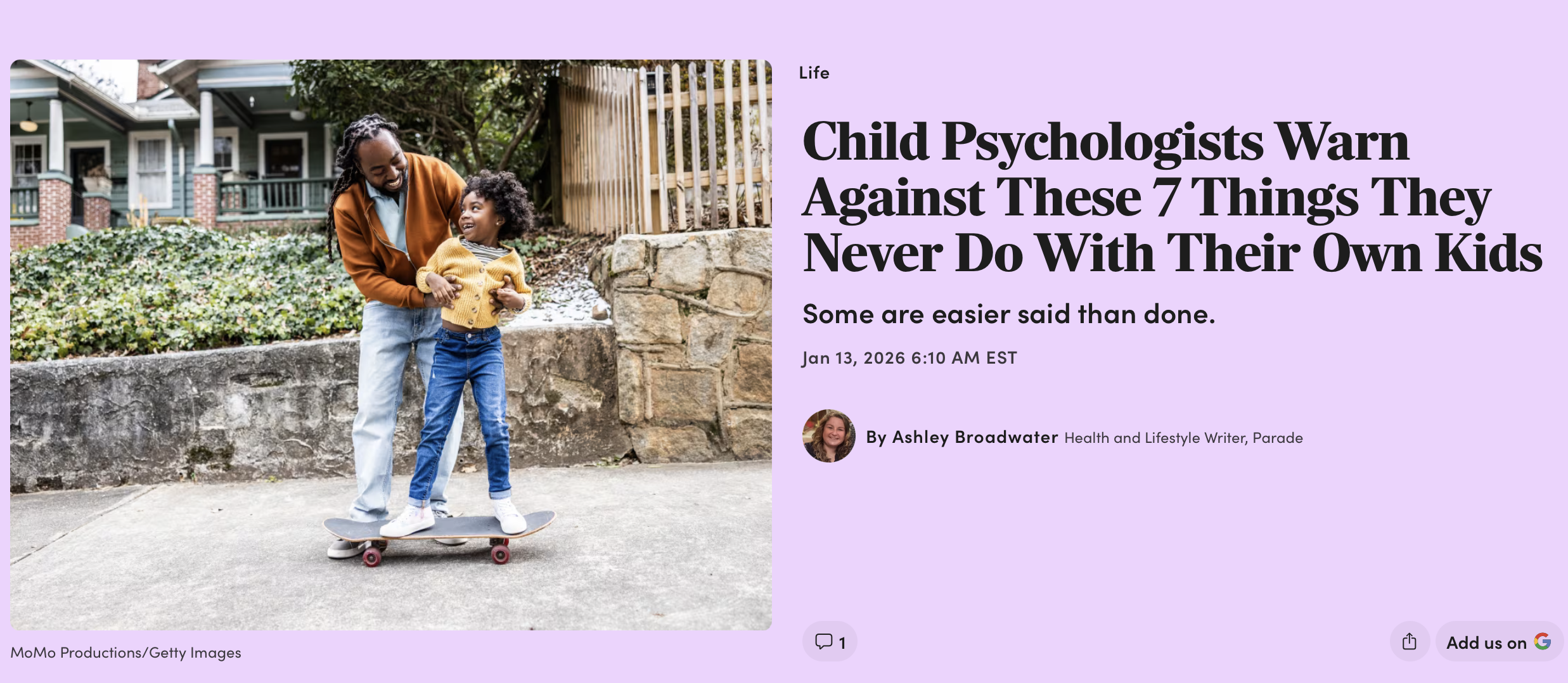 Child Psychologists Warn Against These 7 Things They Never Do With Their Own Kids (Expert Quote from Dr. Dittner)