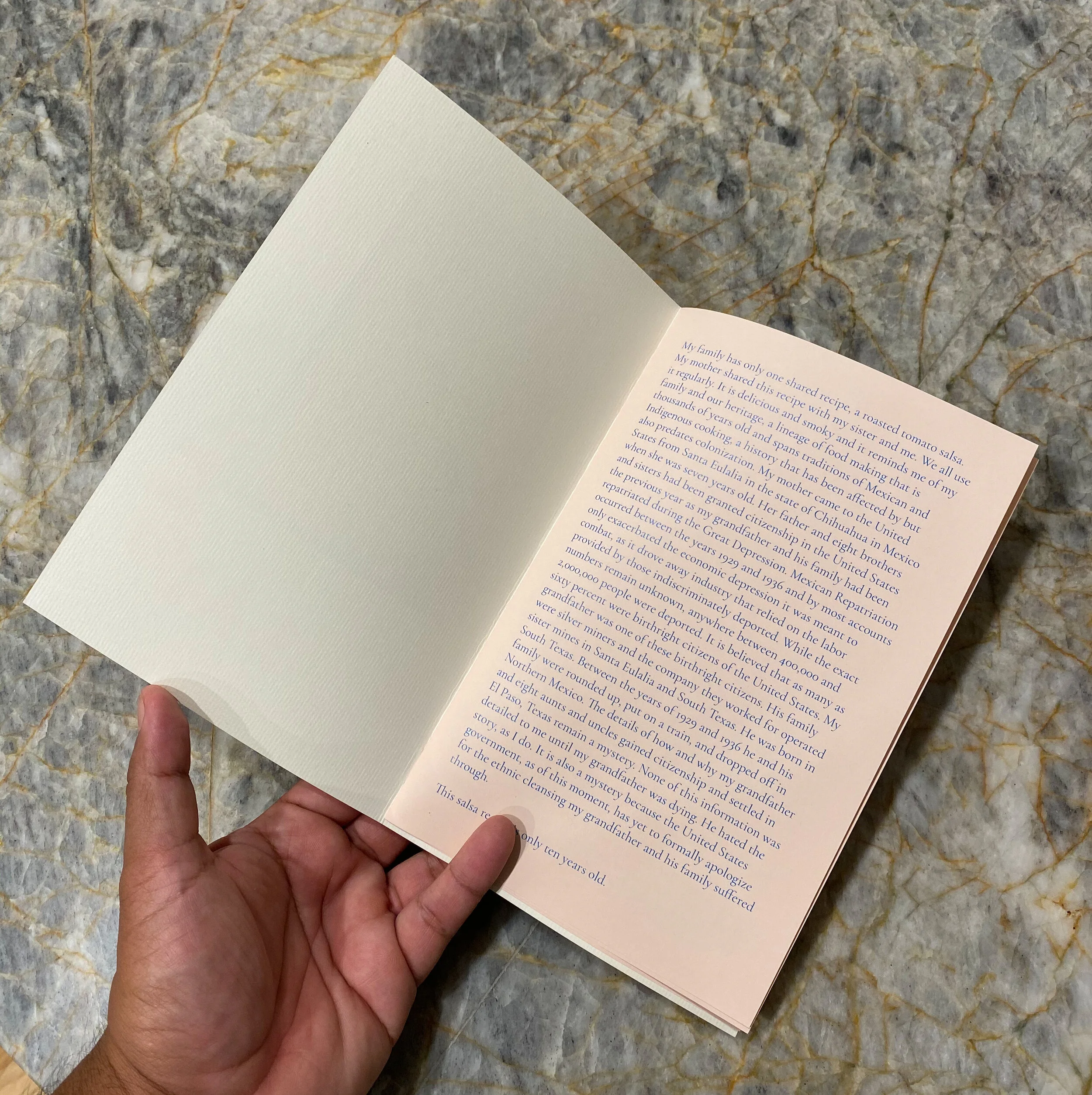 Carlos Rosales-Silva, Salsita zine, 2020
10 pages, 8.5x5 inches, Toner print

Edition 30, Signed