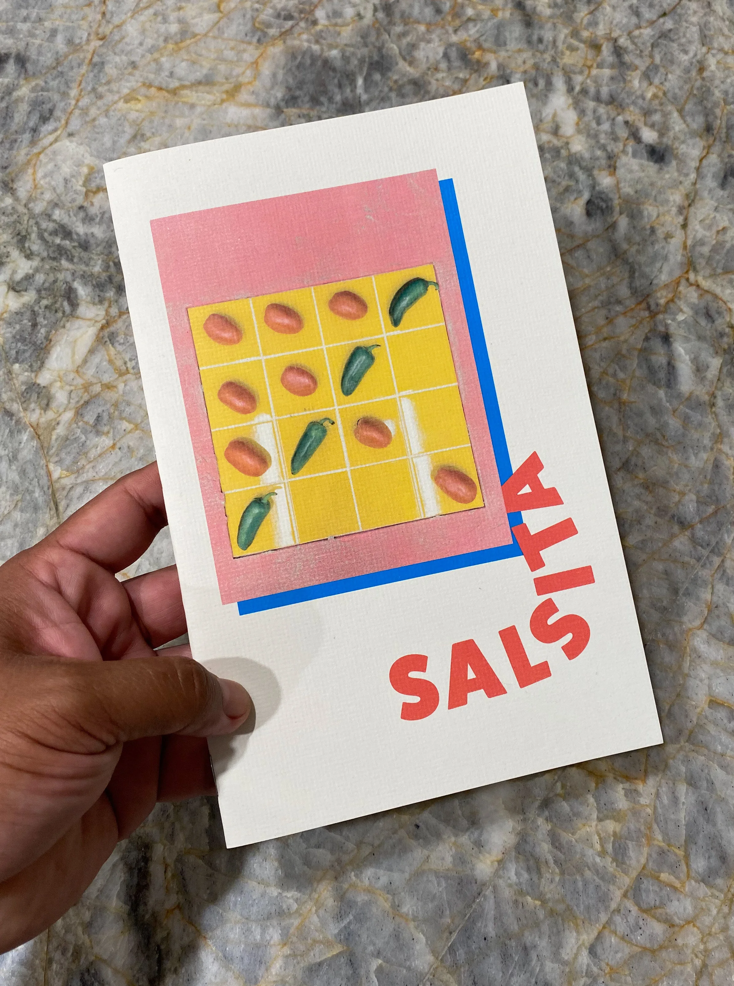 Carlos Rosales-Silva
Salsita zine, 2020, Toner print, 10 pages, 8.5 x 5 inches, Edition 30, Signed and numbered
$20