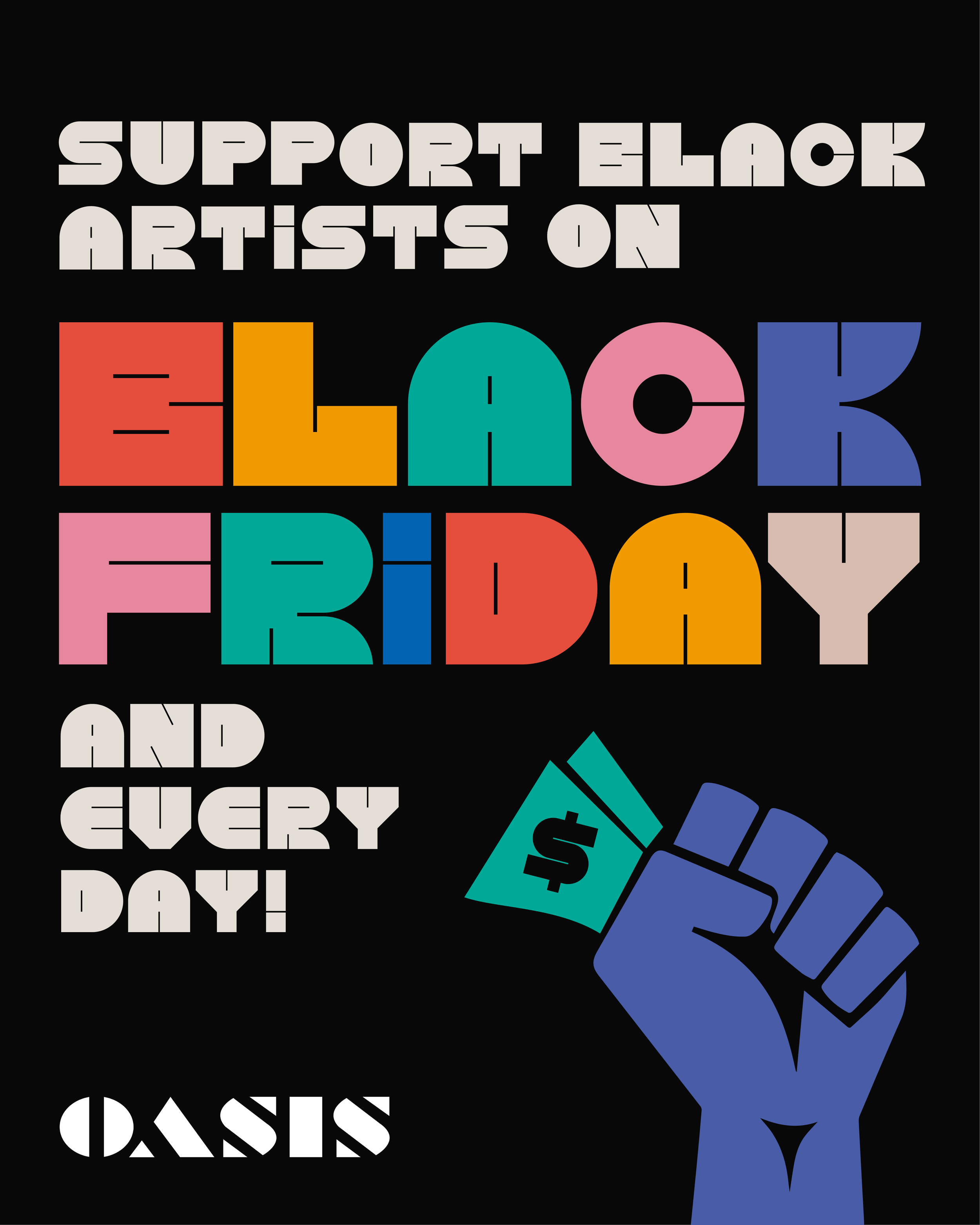 Support Black Artists on Black Friday!