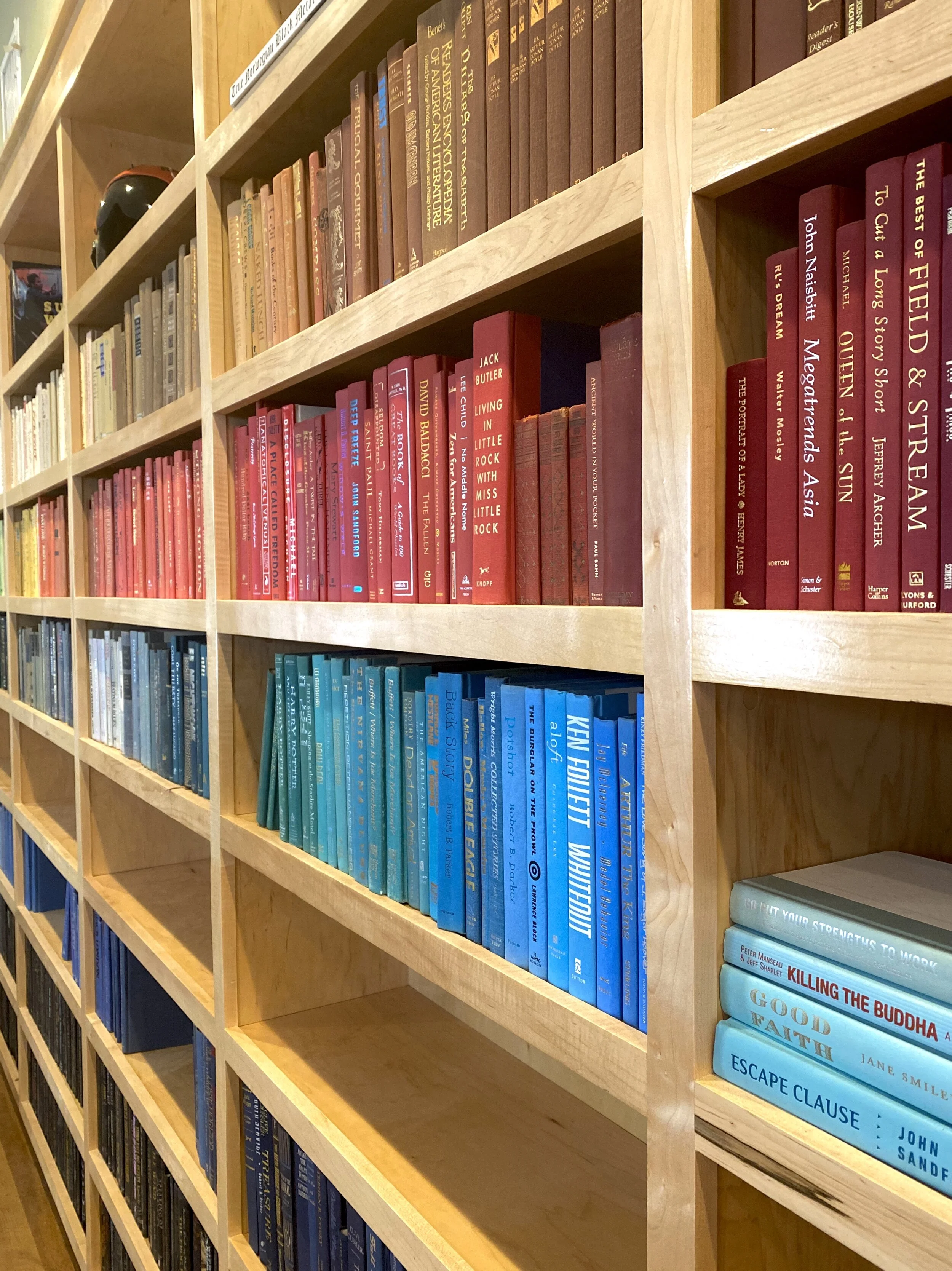 Soft maple cabinets with craftsman detail