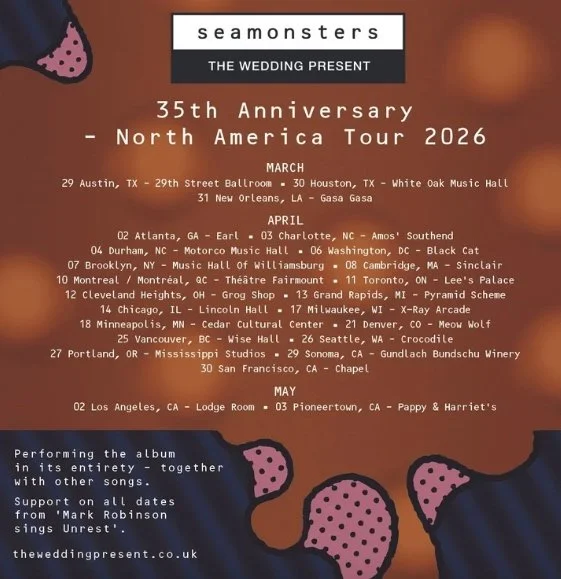 The Wedding Present with Mark Robinson