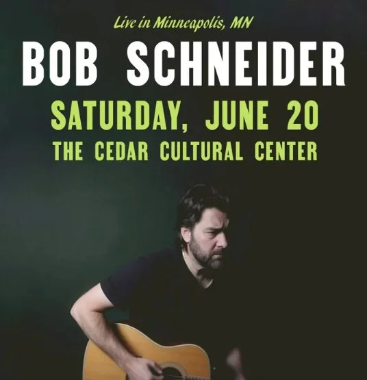 First Avenue presents Bob Schneider