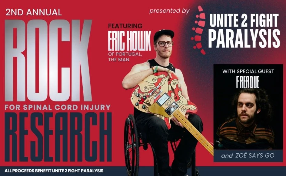 Unite 2 Fight Paralysis presents the 2nd Annual Rock For Spinal Cord Injury Research
