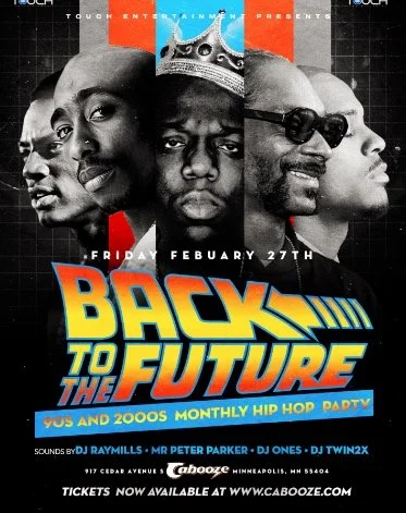 Back To The Future - 90's & 00's Hip Hop Party