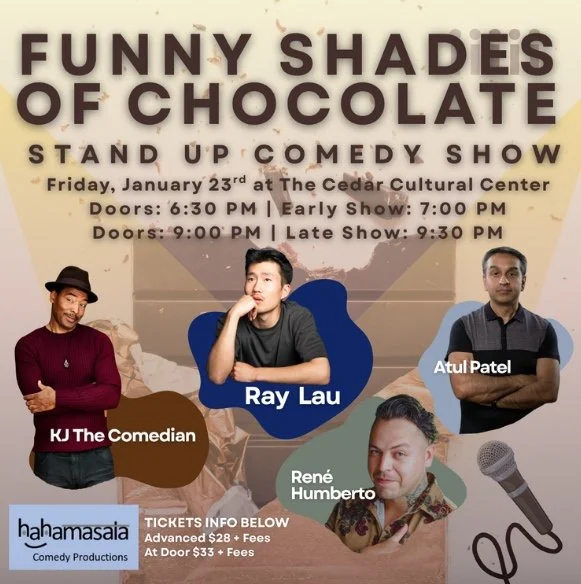 Funny Shades of Chocolate - Early and Late Shows!