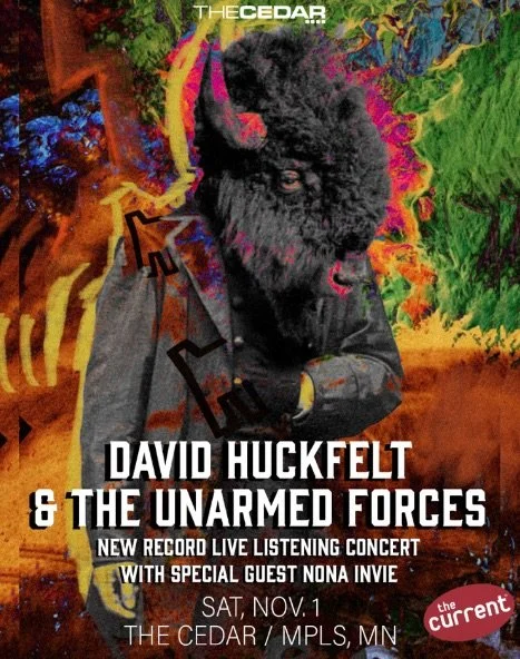 David Huckfelt & The Unarmed Forces with Special Guest Nona Invie