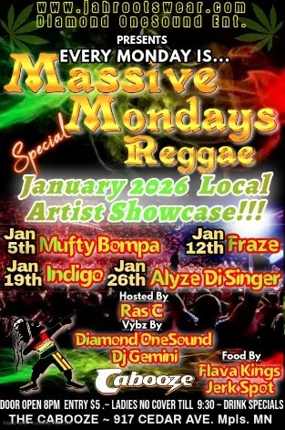 Massive Mondays Reggae 
