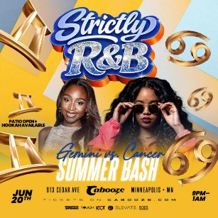 Strictly R&B: Gemini vs. Cancer Summer Bash