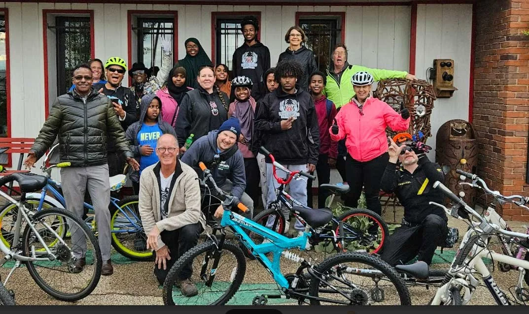 WBBA brought together local youth and visitors to tour our "hidden bikeways" and explore the connections between our neighborhood, downtown, and the River. 