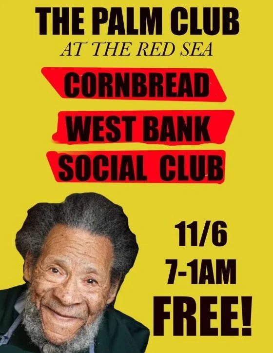 The Palm Club Presents: Cornbread & Friends at The Red Sea!