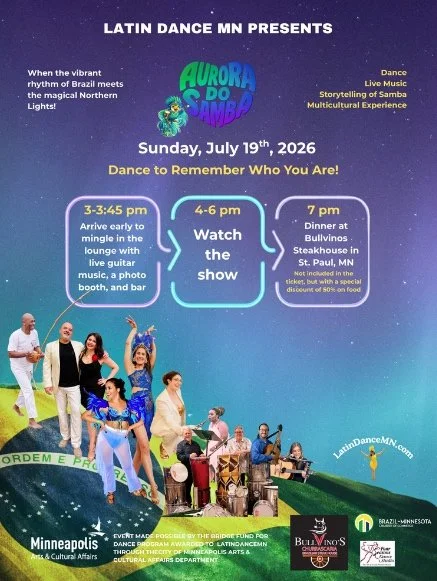 Latin Dance MN presents Aurora do Samba
