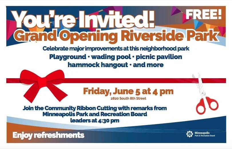 Riverside Park Grand Opening